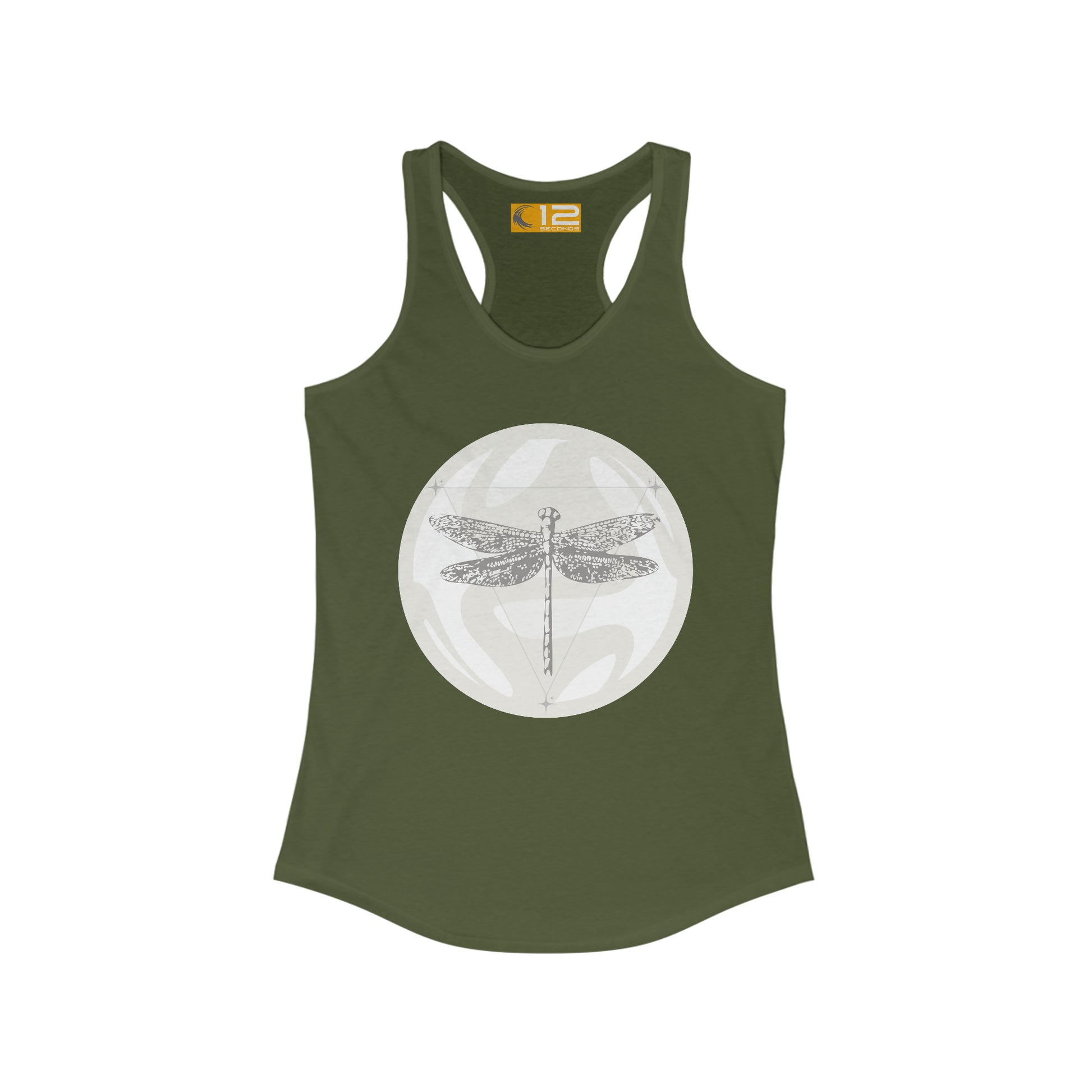 Women's Ideal Racerback Tank - ASTRAL DRAGONFLY - 12 SECONDS APPAREL