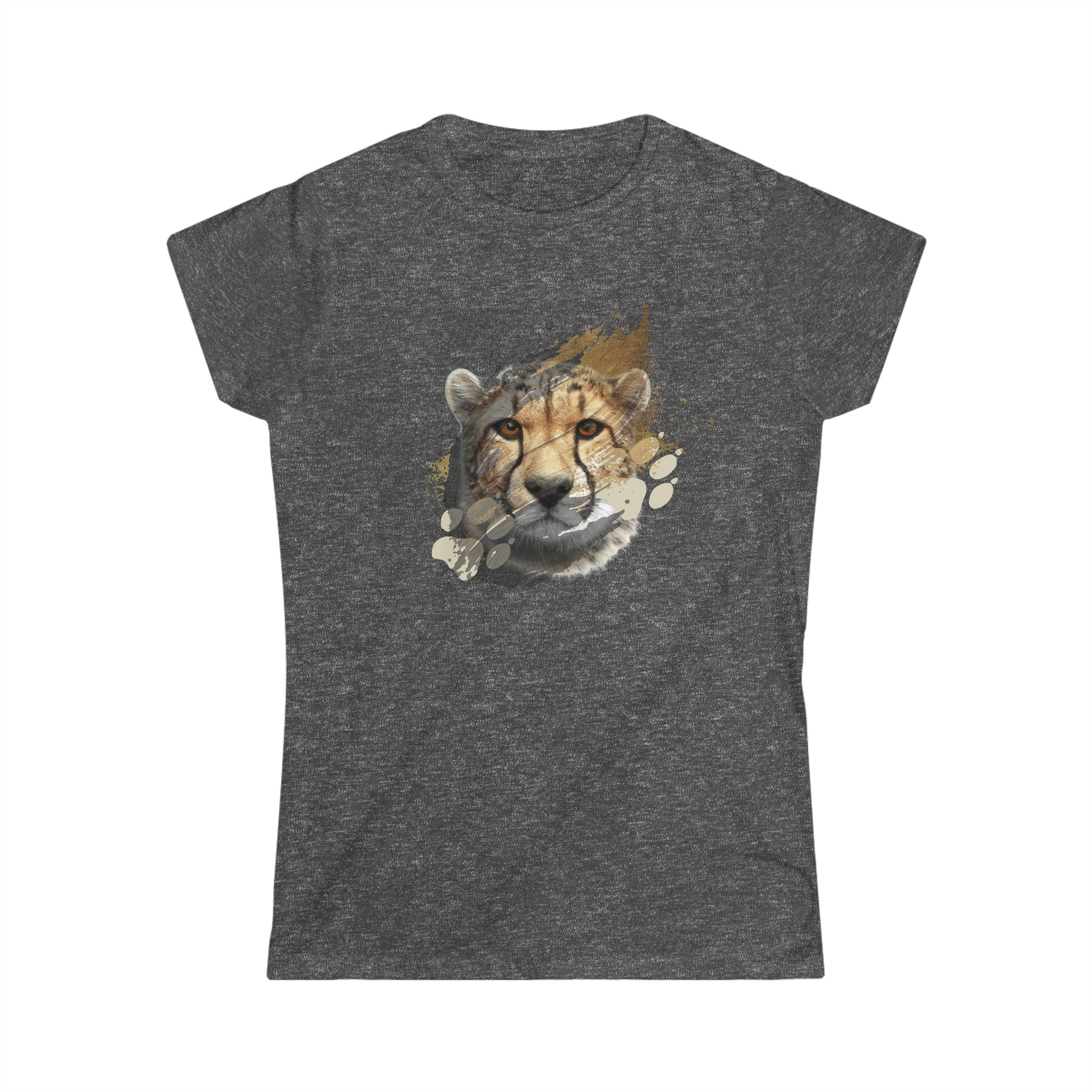 Women's Softstyle Tee - CHEETAH - 12 SECONDS APPAREL