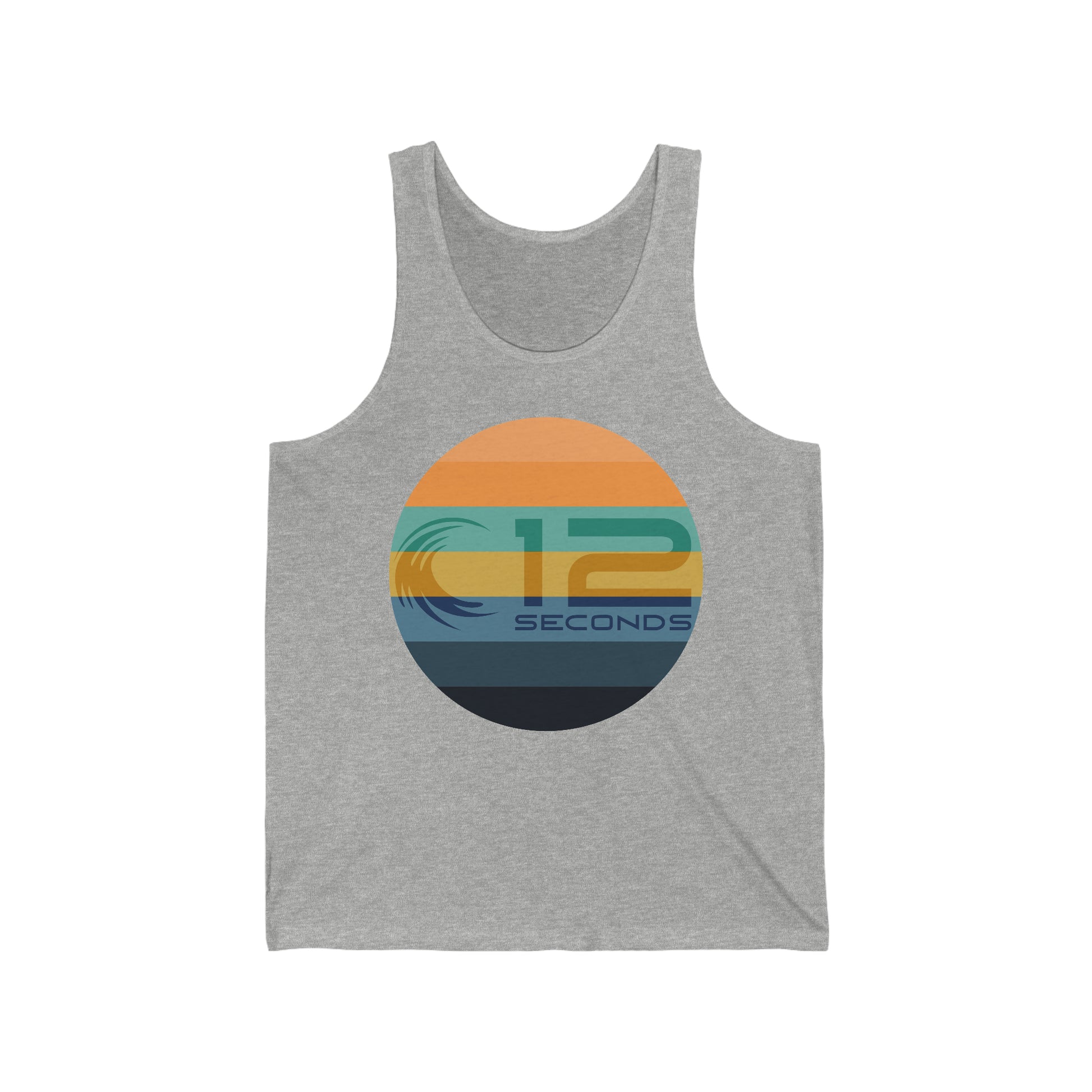 Jersey Tank - RETRO JOY SUNSET - 12 SECONDS APPAREL