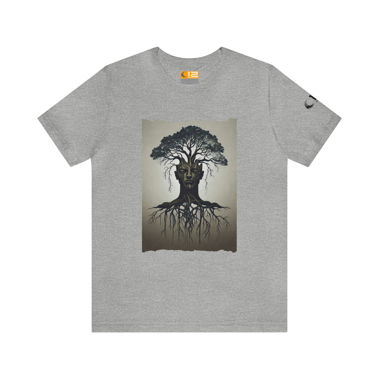 Unisex Jersey Short Sleeve Tee - ROOTED MIND - 12 SECONDS APPAREL