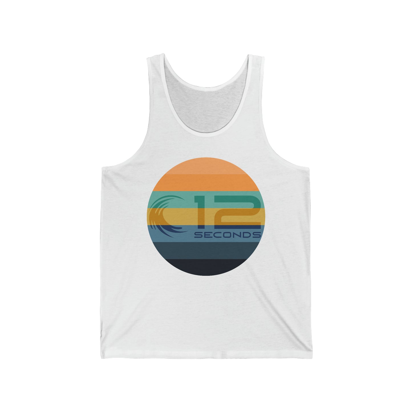 Jersey Tank - RETRO JOY SUNSET - 12 SECONDS APPAREL