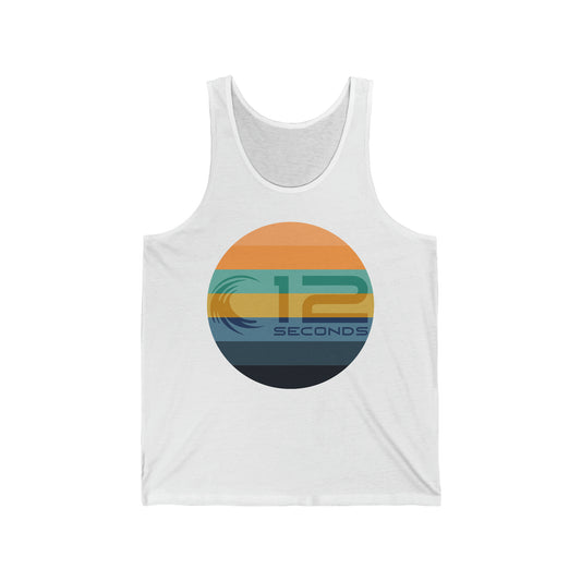 Jersey Tank - RETRO JOY SUNSET - 12 SECONDS APPAREL