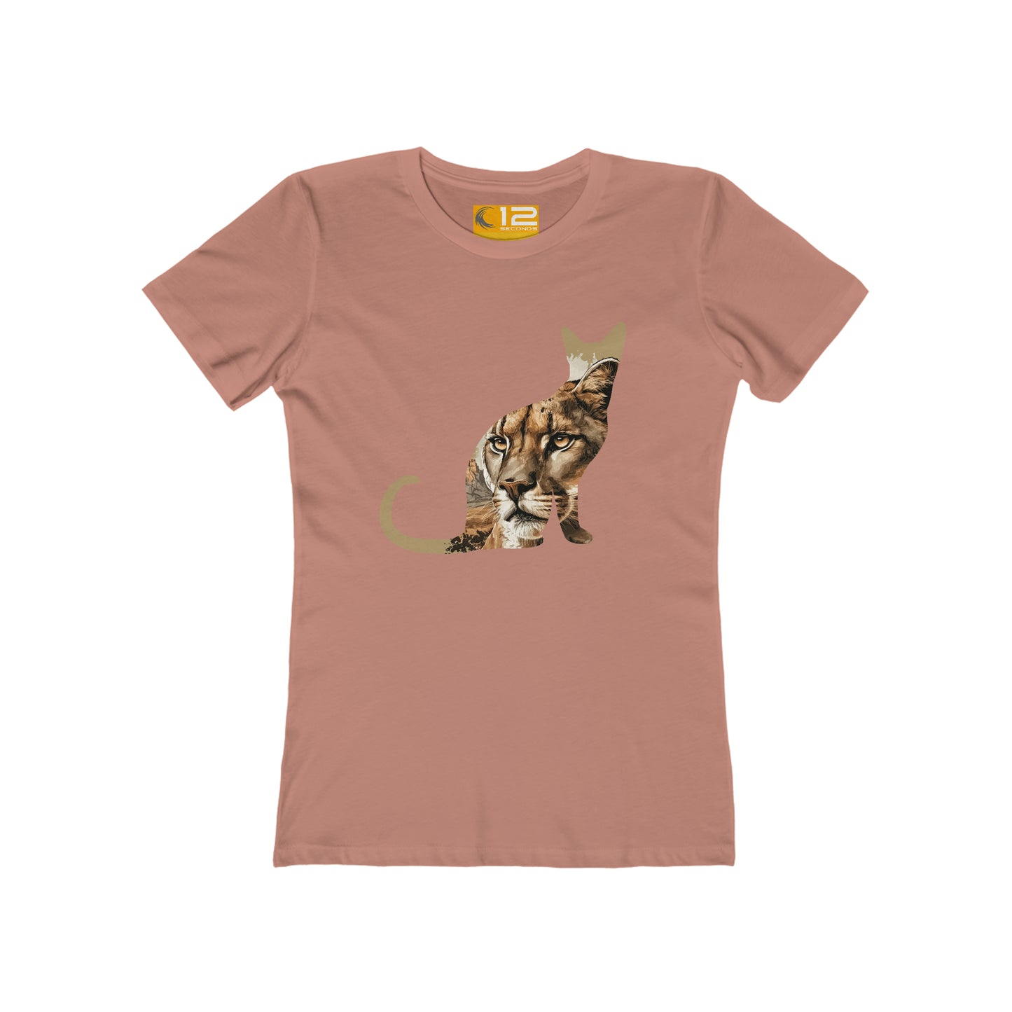 Women's The Boyfriend Tee - LIONESS - 12 SECONDS APPAREL