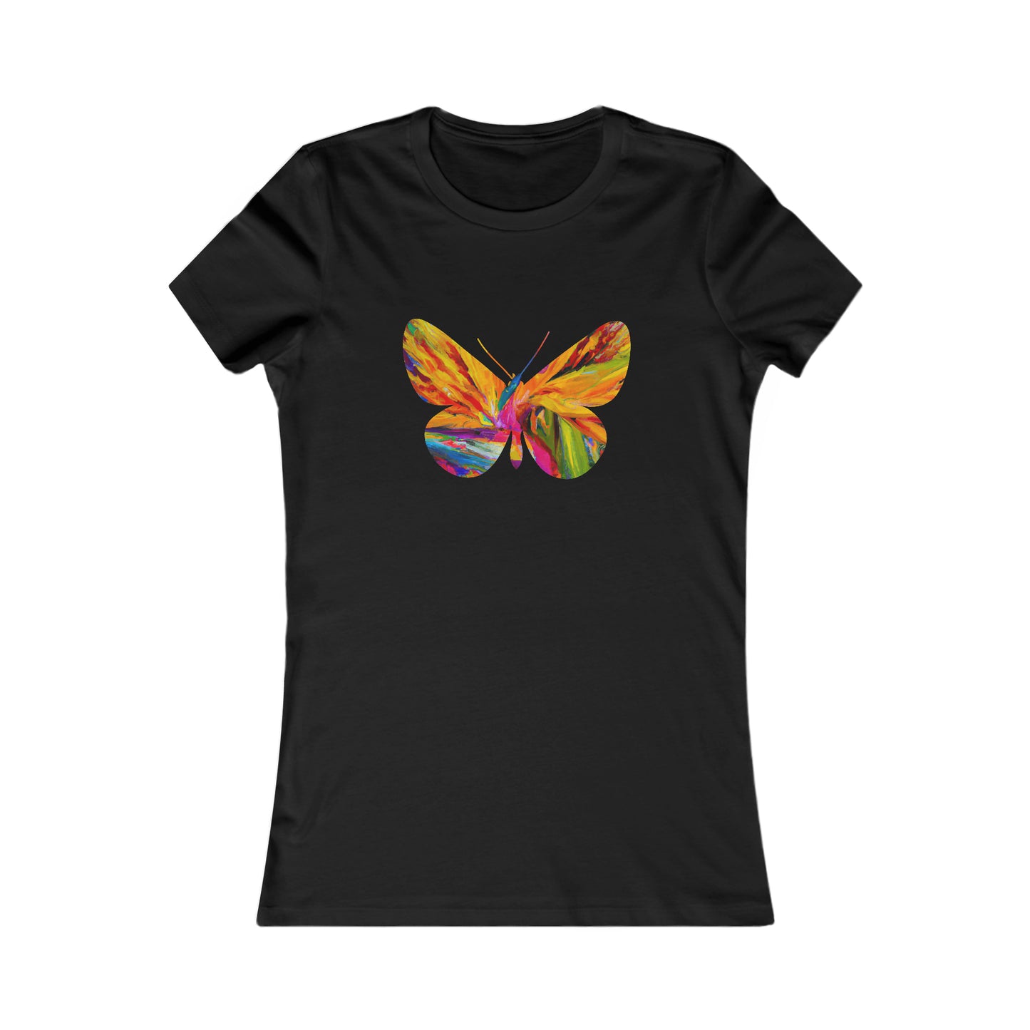 Women's Favorite Tee - STRELITZIA BUTTERFLY - 12 SECONDS APPAREL