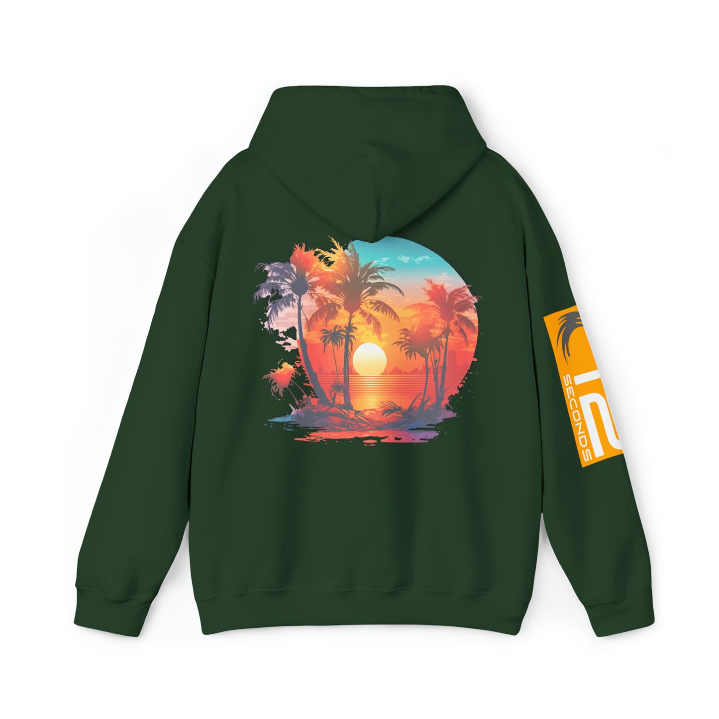 Unisex Heavy Blend™ Hooded Sweatshirt - SUNSET - 12 SECONDS APPAREL