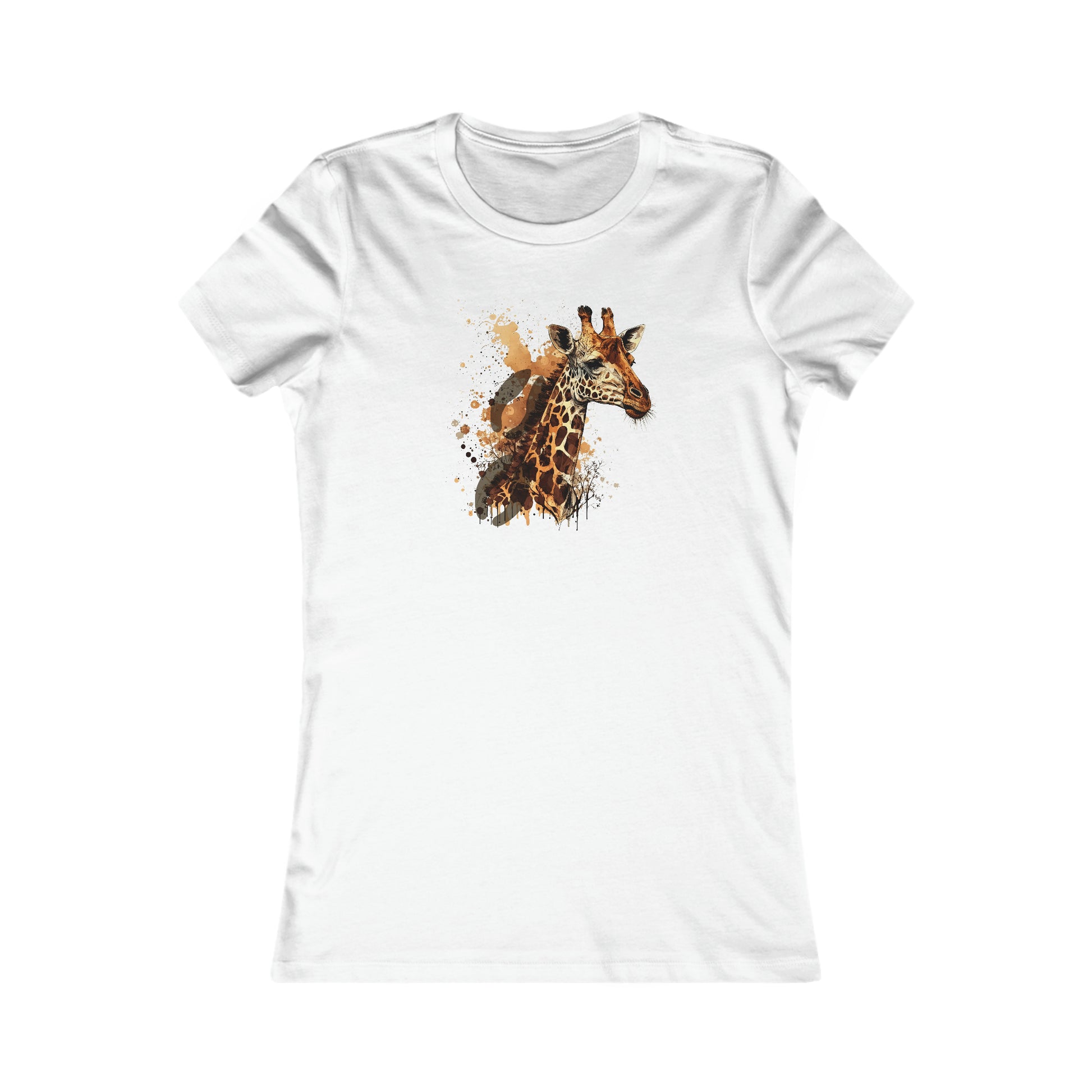 Women's Favorite Tee - GIRAFFE - 12 SECONDS APPAREL