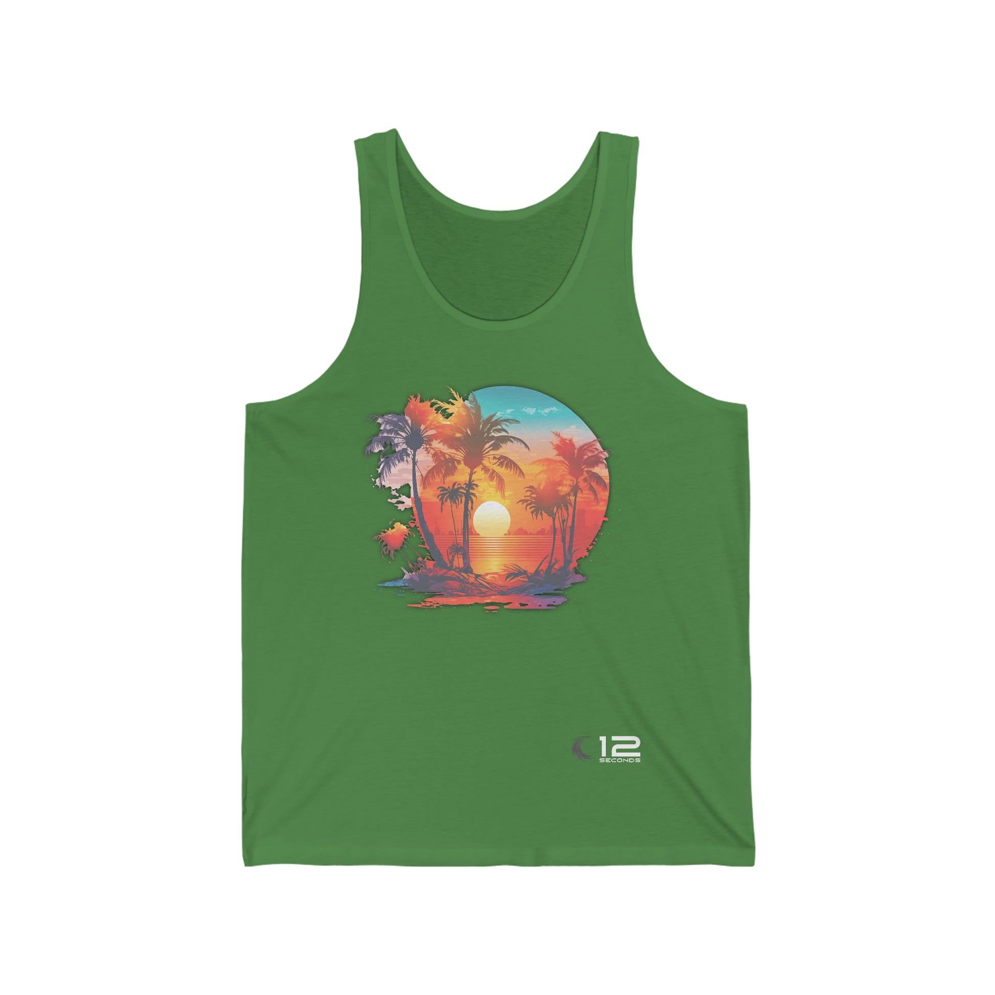 Jersey Tank - TROPICAL SUNSET - 12 SECONDS APPAREL