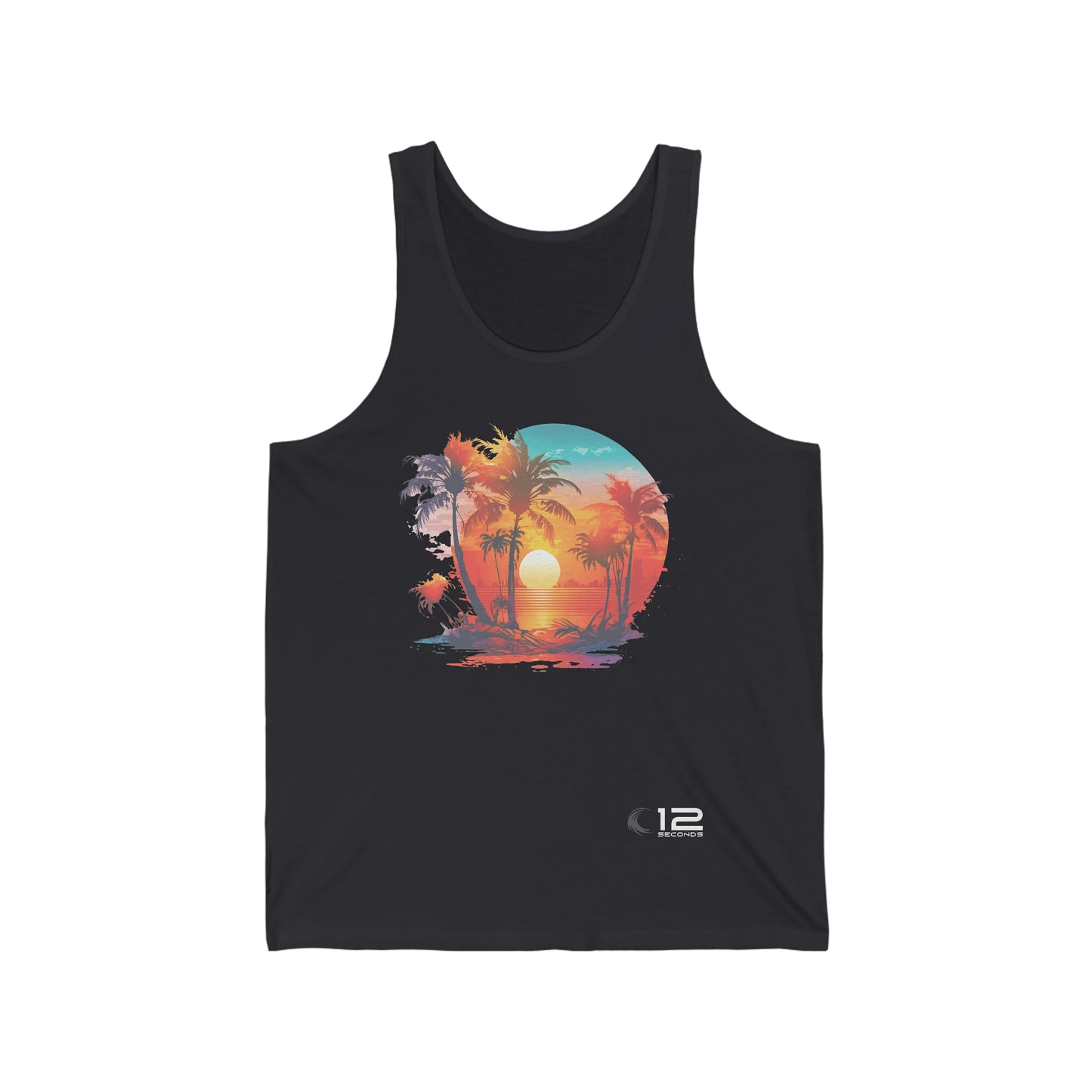 Jersey Tank - TROPICAL SUNSET - 12 SECONDS APPAREL