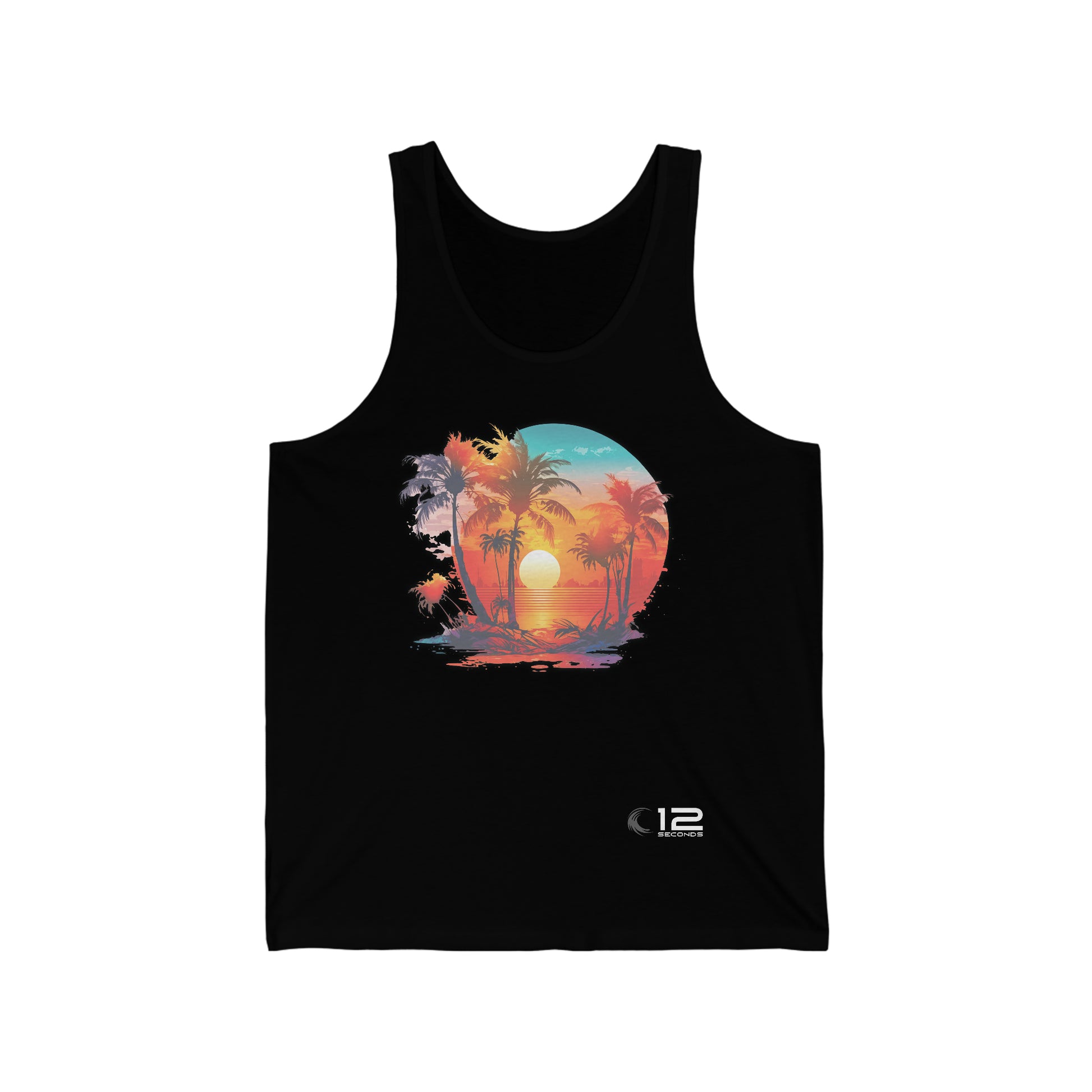 Jersey Tank - TROPICAL SUNSET - 12 SECONDS APPAREL