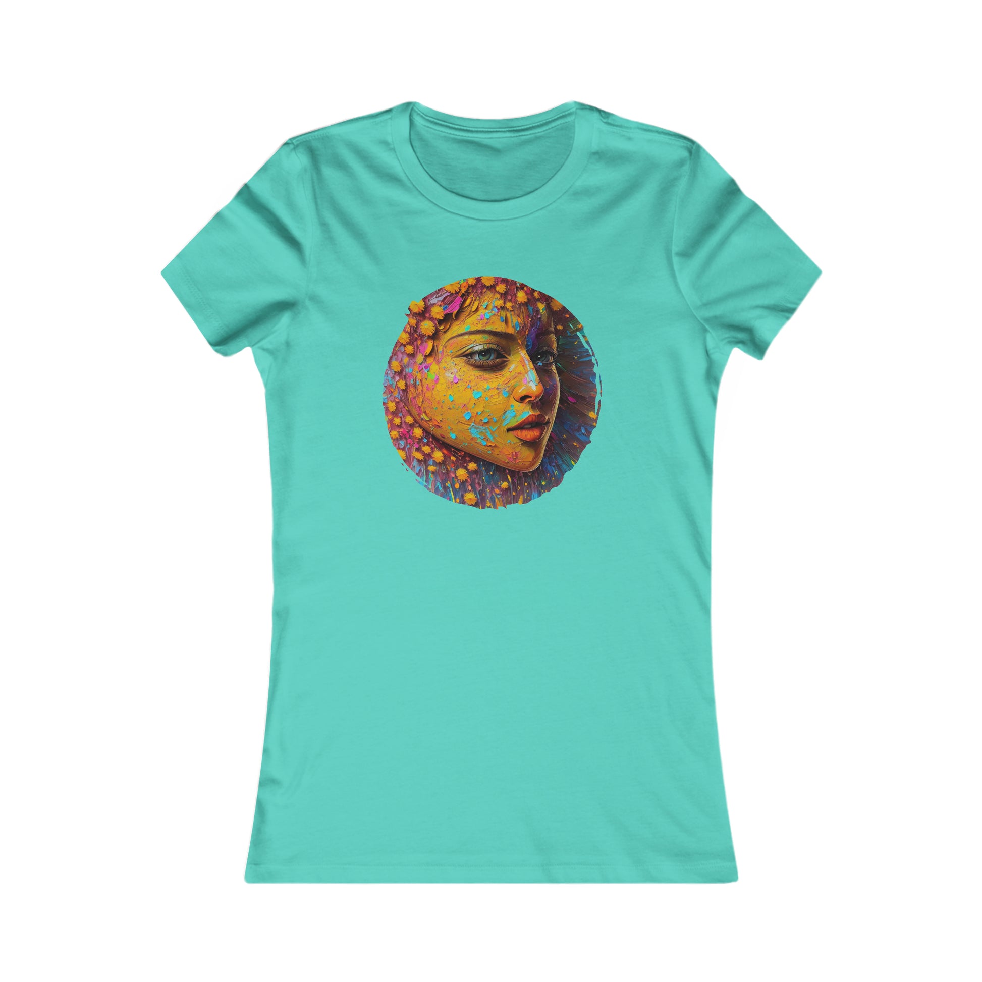 Women's Favorite Tee - FLORAL OILS - 12 SECONDS APPAREL