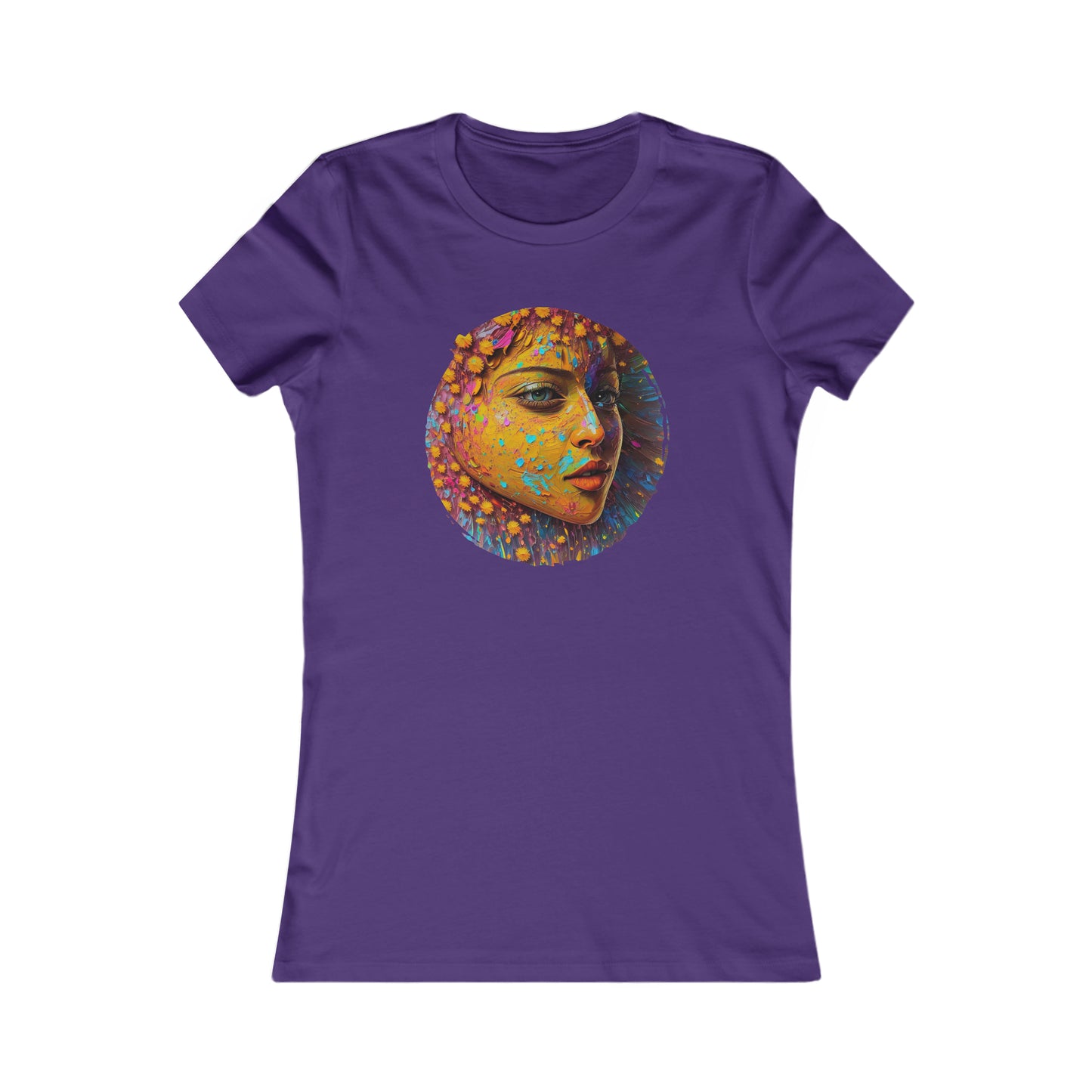 Women's Favorite Tee - FLORAL OILS - 12 SECONDS APPAREL