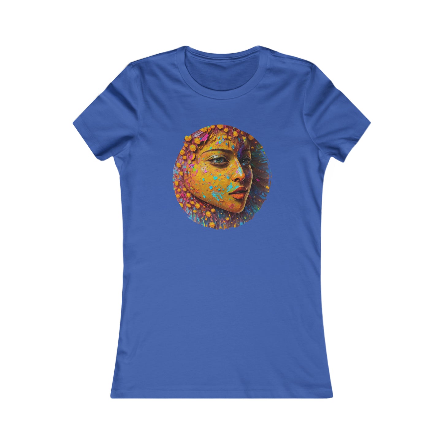 Women's Favorite Tee - FLORAL OILS - 12 SECONDS APPAREL