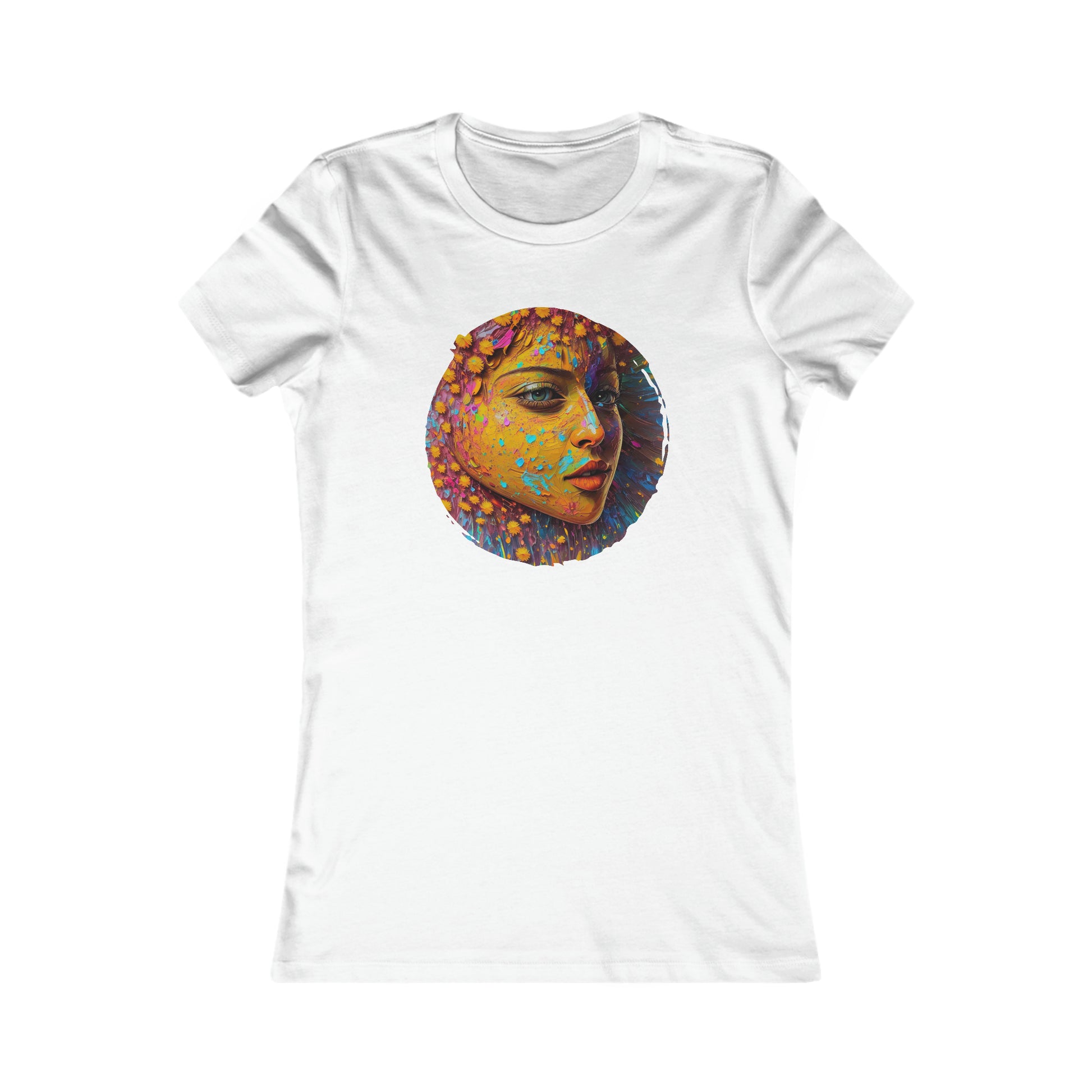 Women's Favorite Tee - FLORAL OILS - 12 SECONDS APPAREL