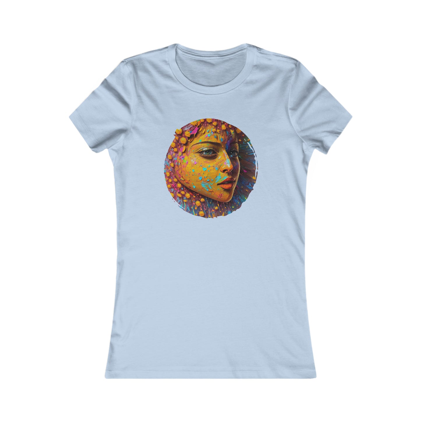 Women's Favorite Tee - FLORAL OILS - 12 SECONDS APPAREL