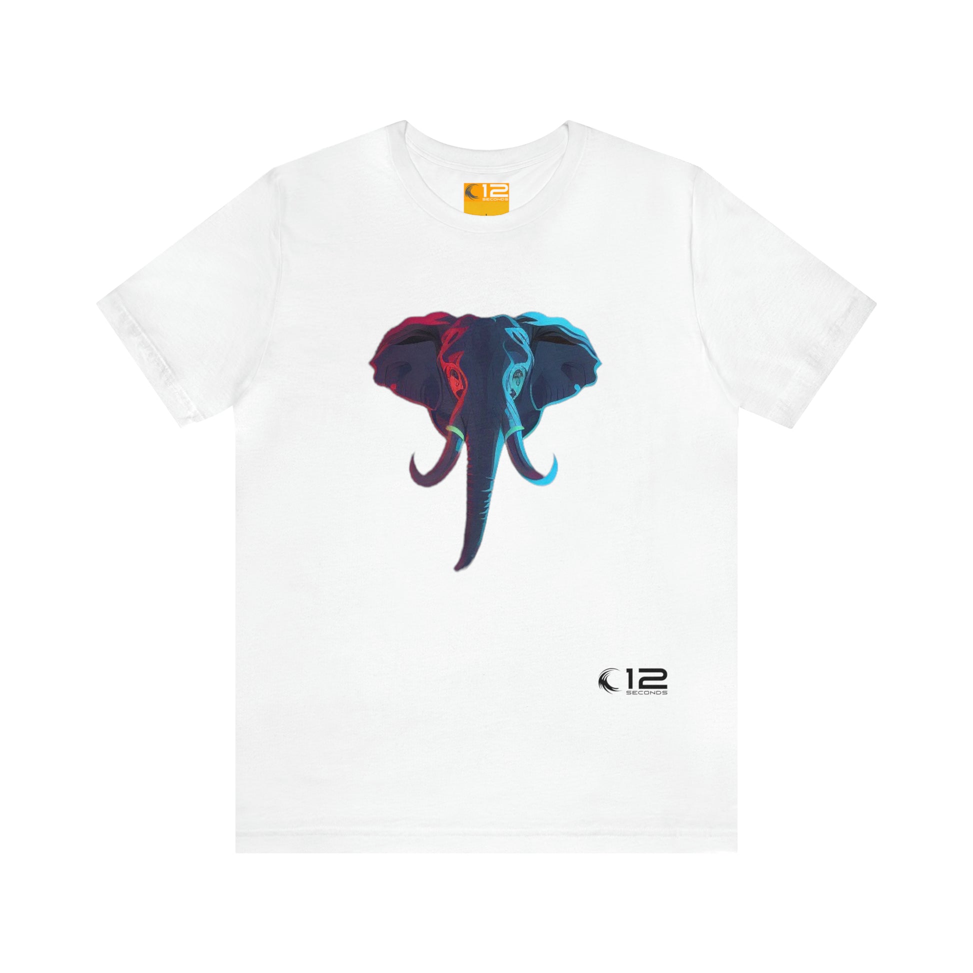 Jersey Short Sleeve Cotton Tee - Elephant - 12 SECONDS APPAREL