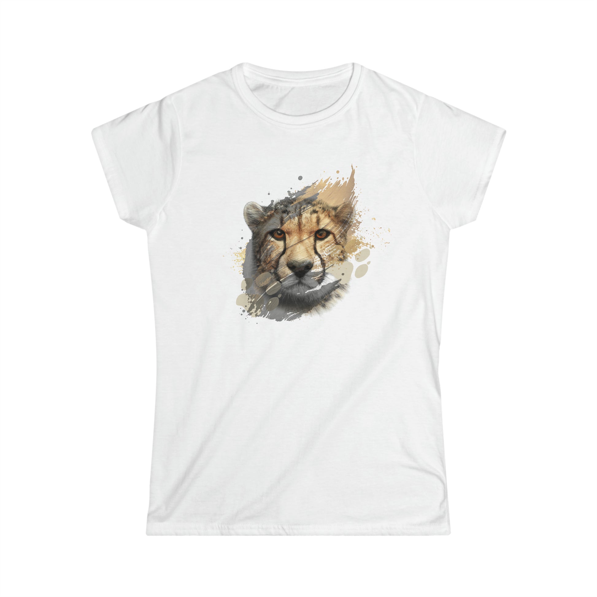 Women's Softstyle Tee - CHEETAH - 12 SECONDS APPAREL