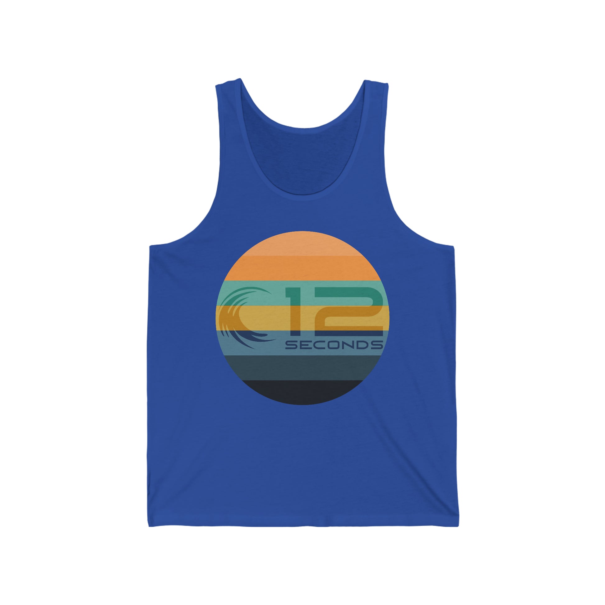 Jersey Tank - RETRO JOY SUNSET - 12 SECONDS APPAREL