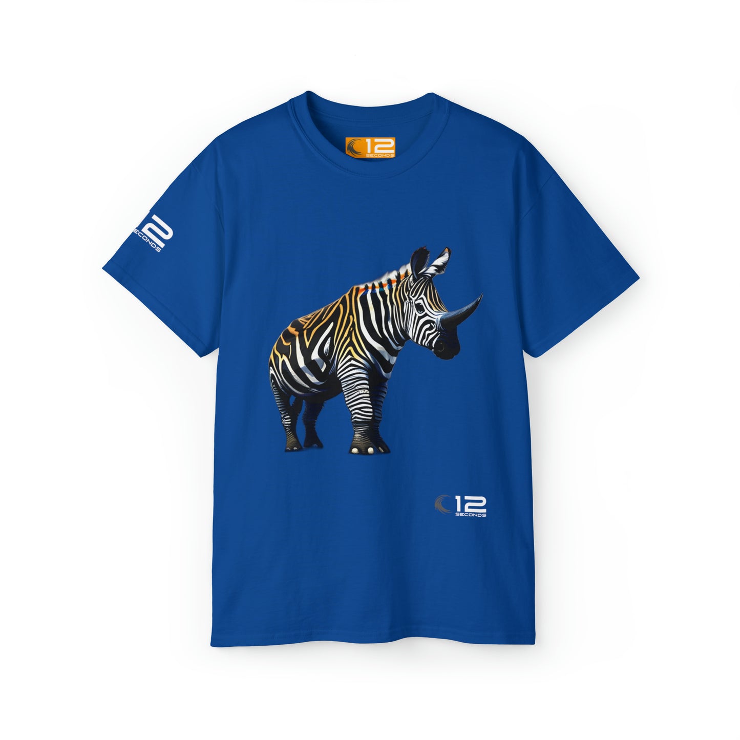 Unisex Ultra Cotton Tee - RHINO KWAGGA - 12 SECONDS APPAREL