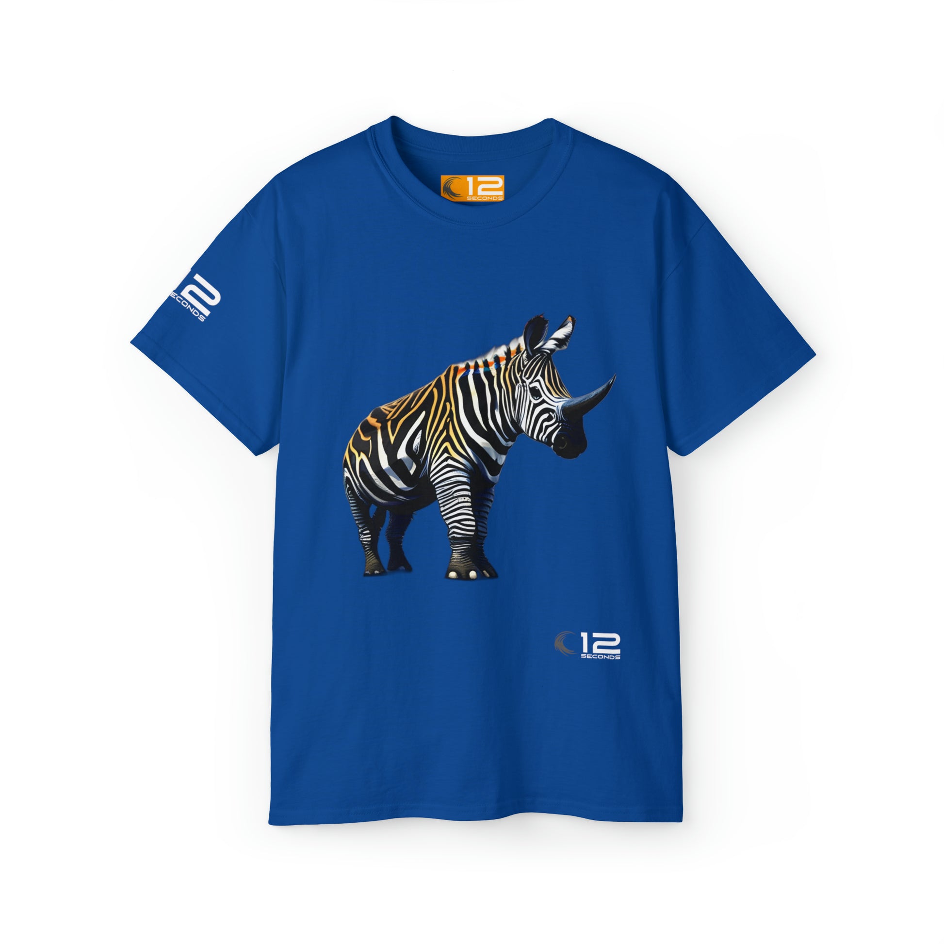 Unisex Ultra Cotton Tee - RHINO KWAGGA - 12 SECONDS APPAREL