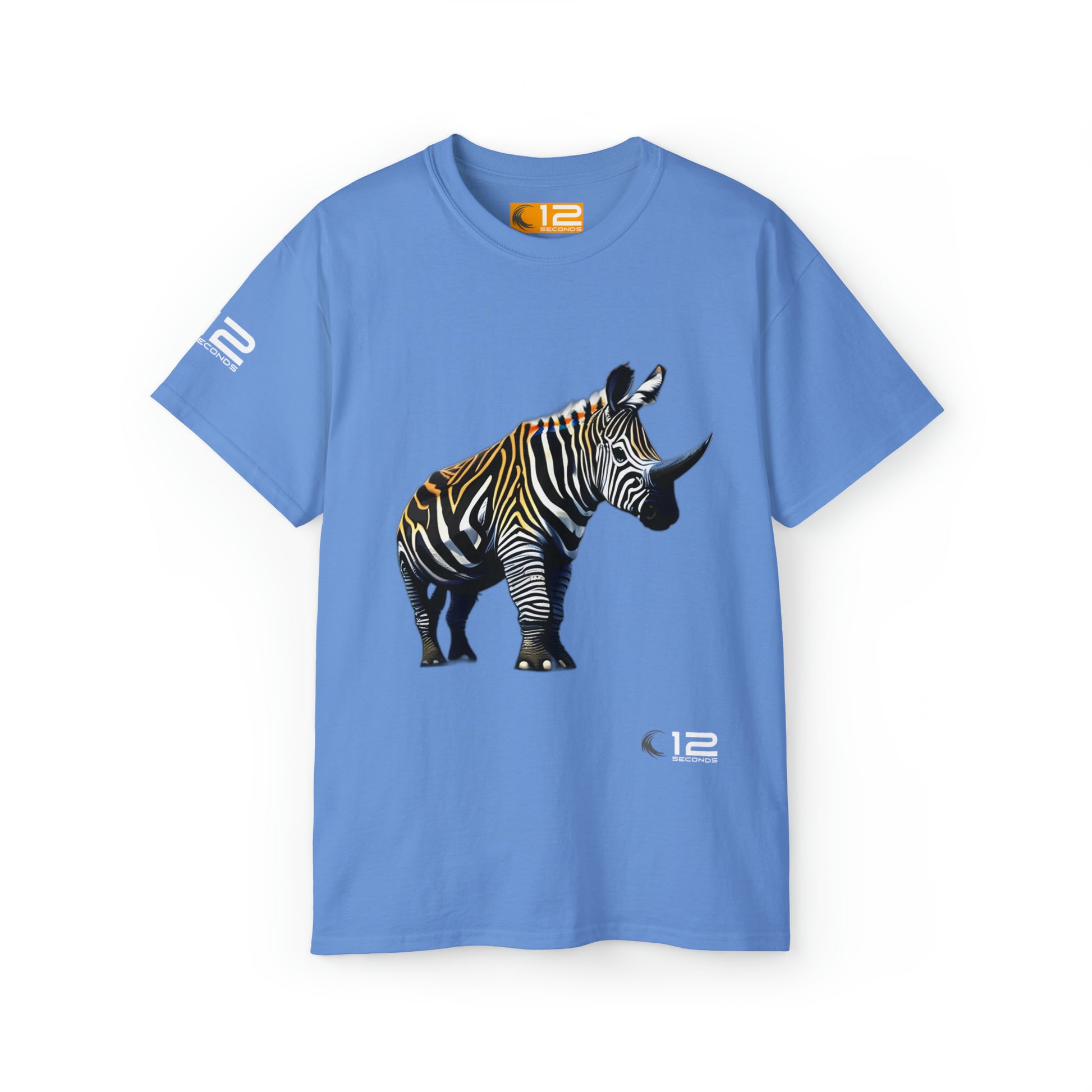 Unisex Ultra Cotton Tee - RHINO KWAGGA - 12 SECONDS APPAREL