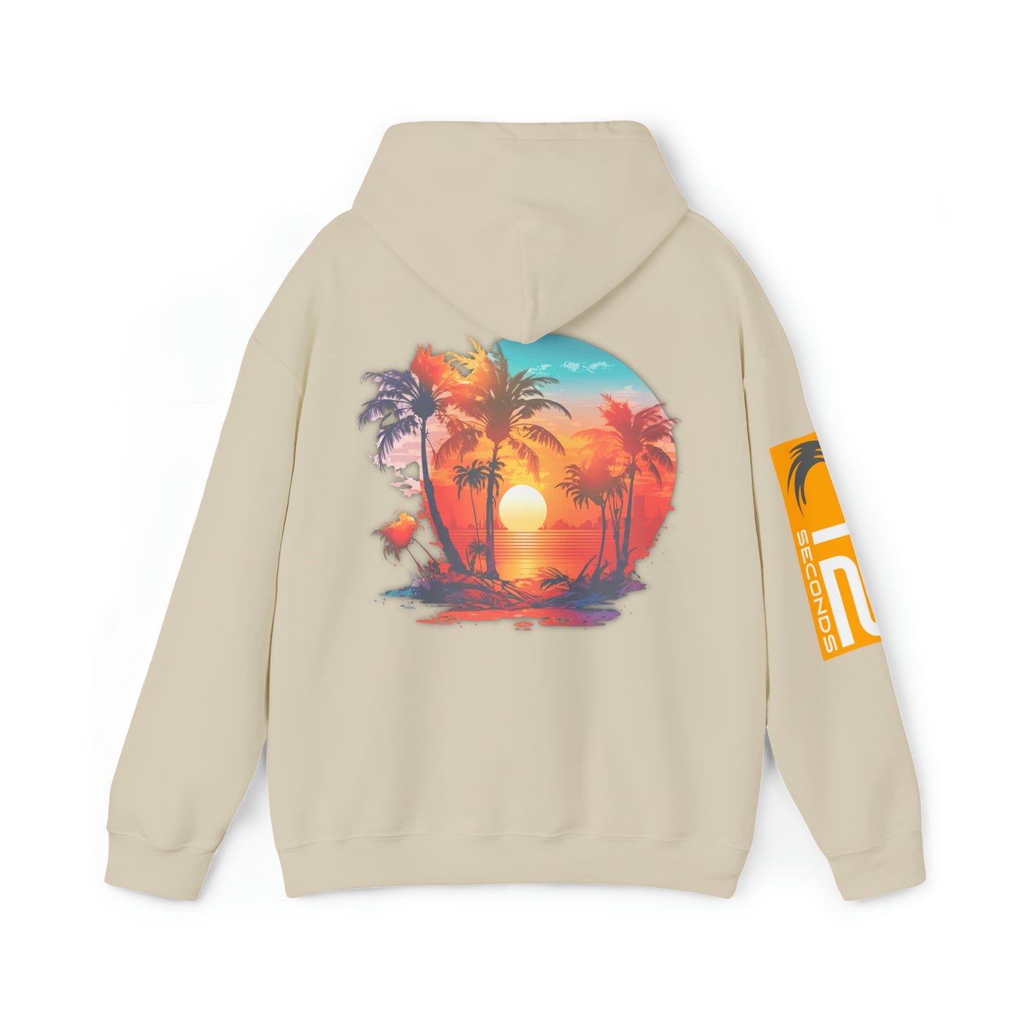 Unisex Heavy Blend™ Hooded Sweatshirt - SUNSET - 12 SECONDS APPAREL