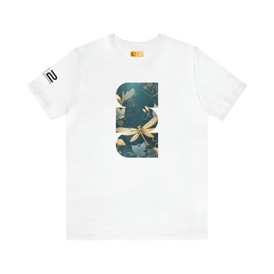 Jersey Short Sleeve Tee - DRAGONFLY UTOPIA - 12 SECONDS APPAREL