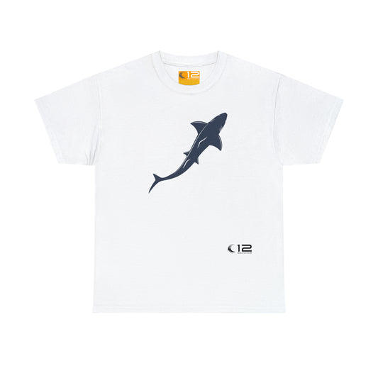 Unisex Ultra Cotton Tee - BLUE SHARK - 12 SECONDS APPAREL