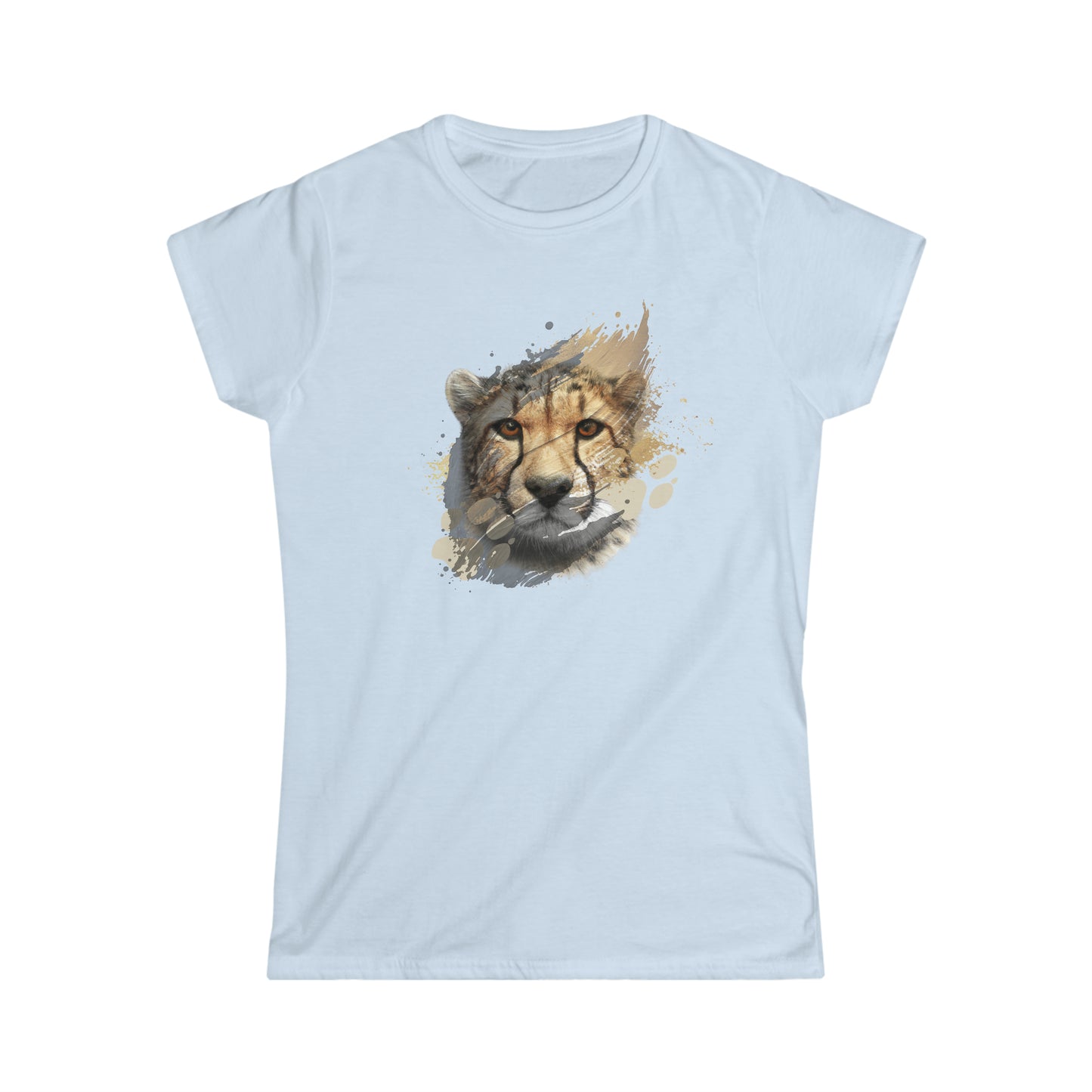 Women's Softstyle Tee - CHEETAH - 12 SECONDS APPAREL