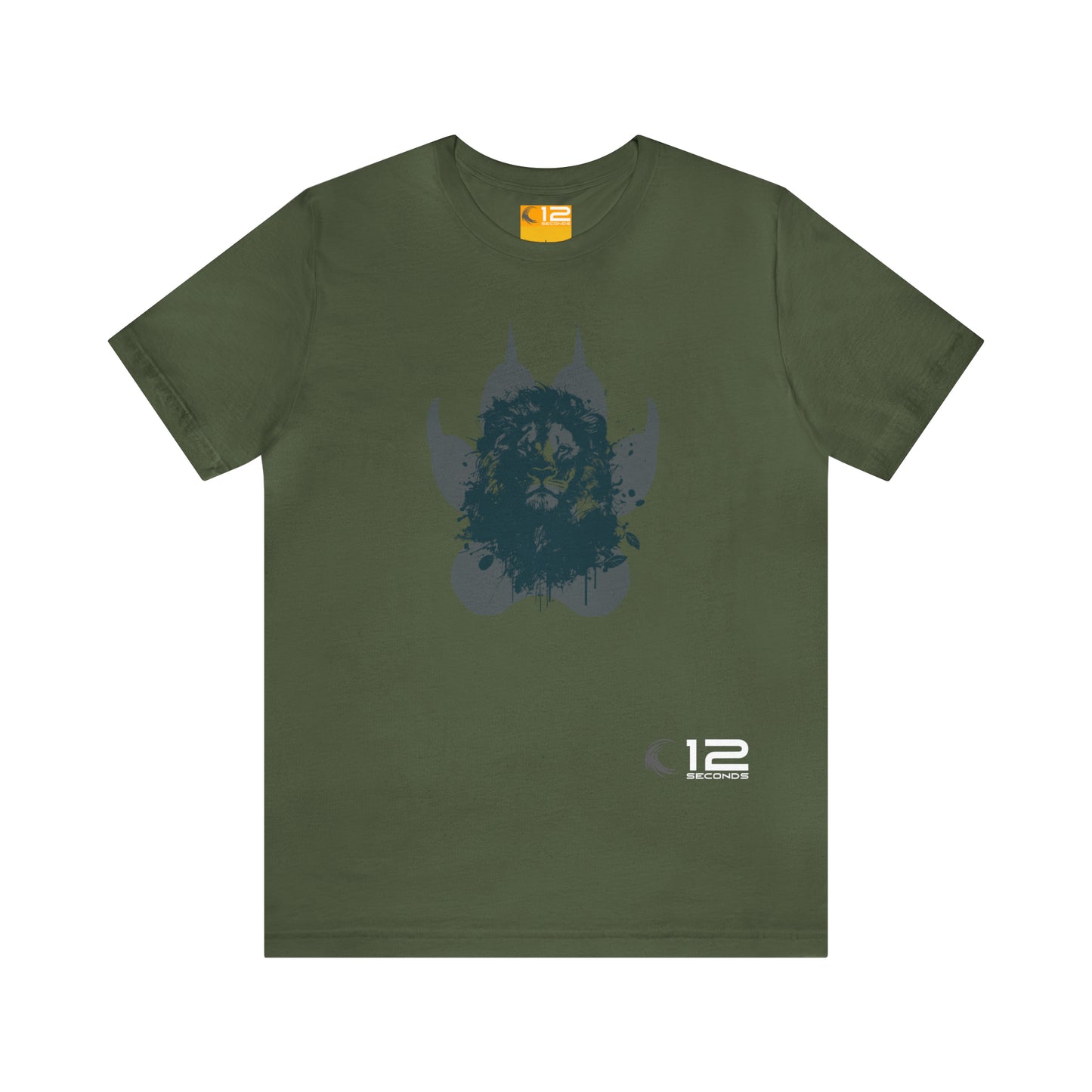 Jersey Short Sleeve Tee - LION PAW - 12 SECONDS APPAREL