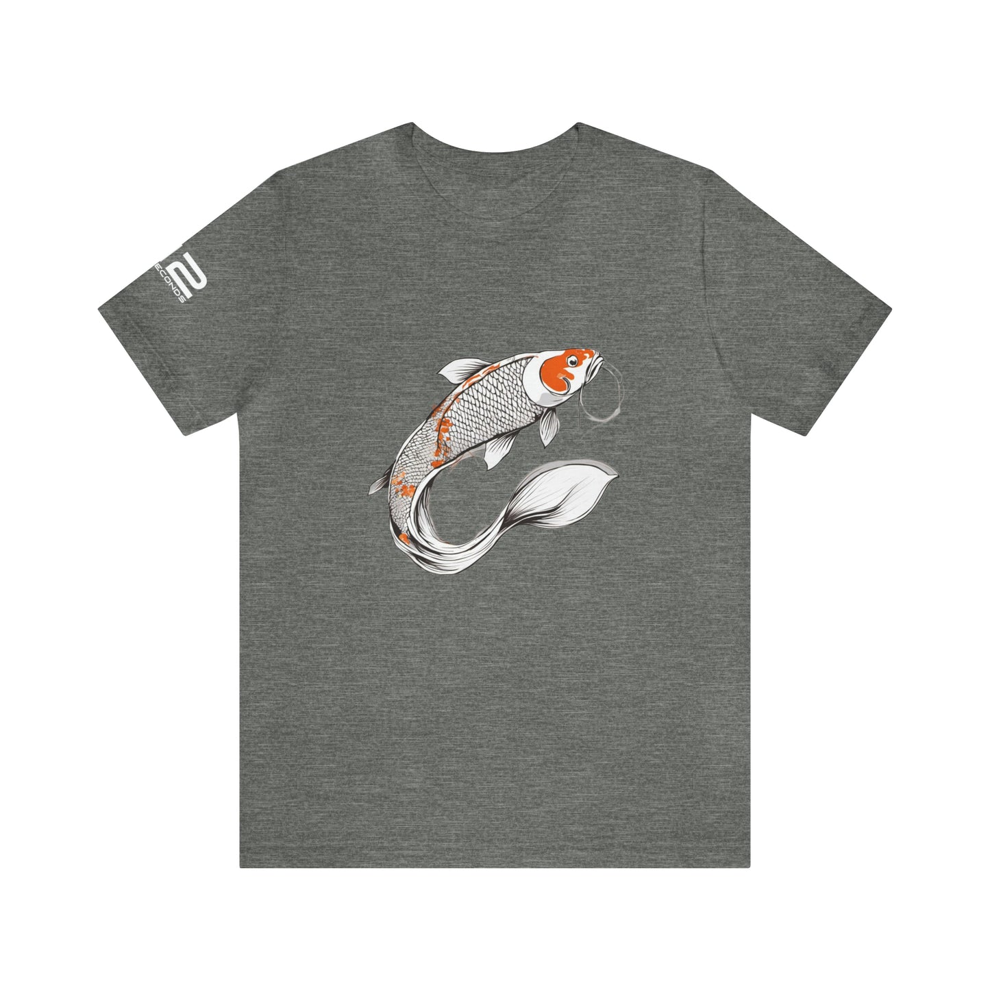 Unisex Jersey Short Sleeve Tee - KOI - 12 SECONDS APPAREL