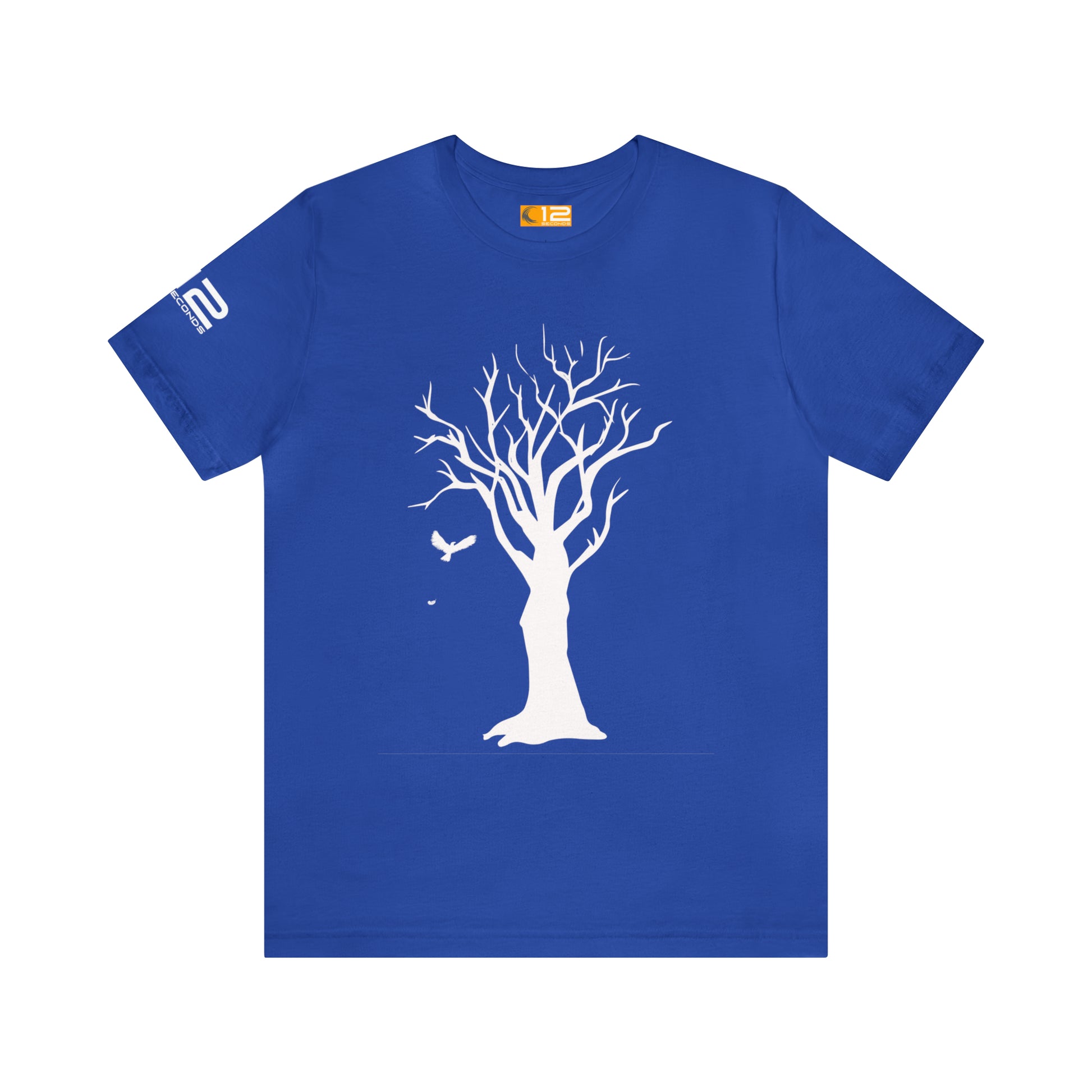 Unisex Jersey Short Sleeve Tee - TREE SILHOUETTE - 12 SECONDS APPAREL