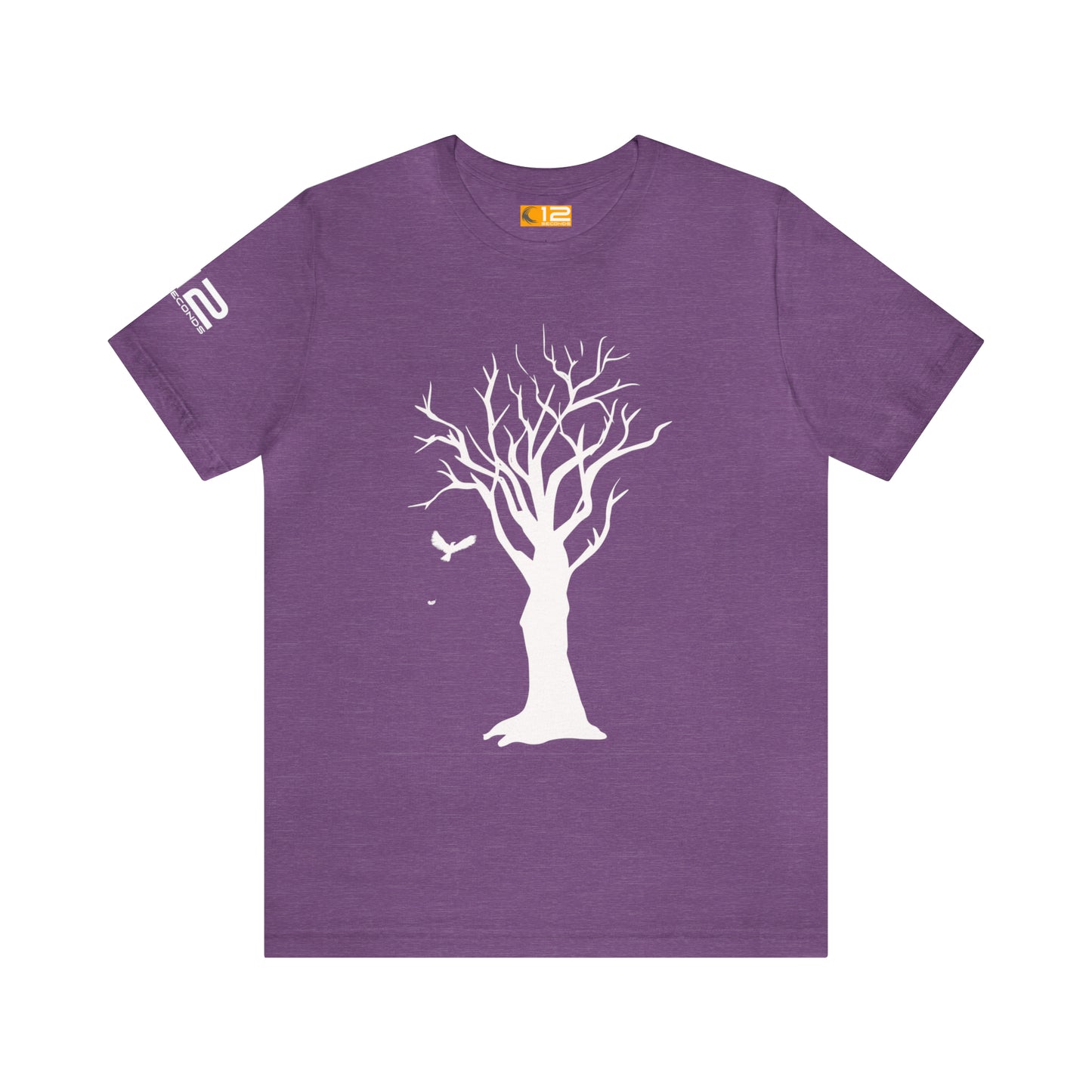 Unisex Jersey Short Sleeve Tee - TREE SILHOUETTE - 12 SECONDS APPAREL