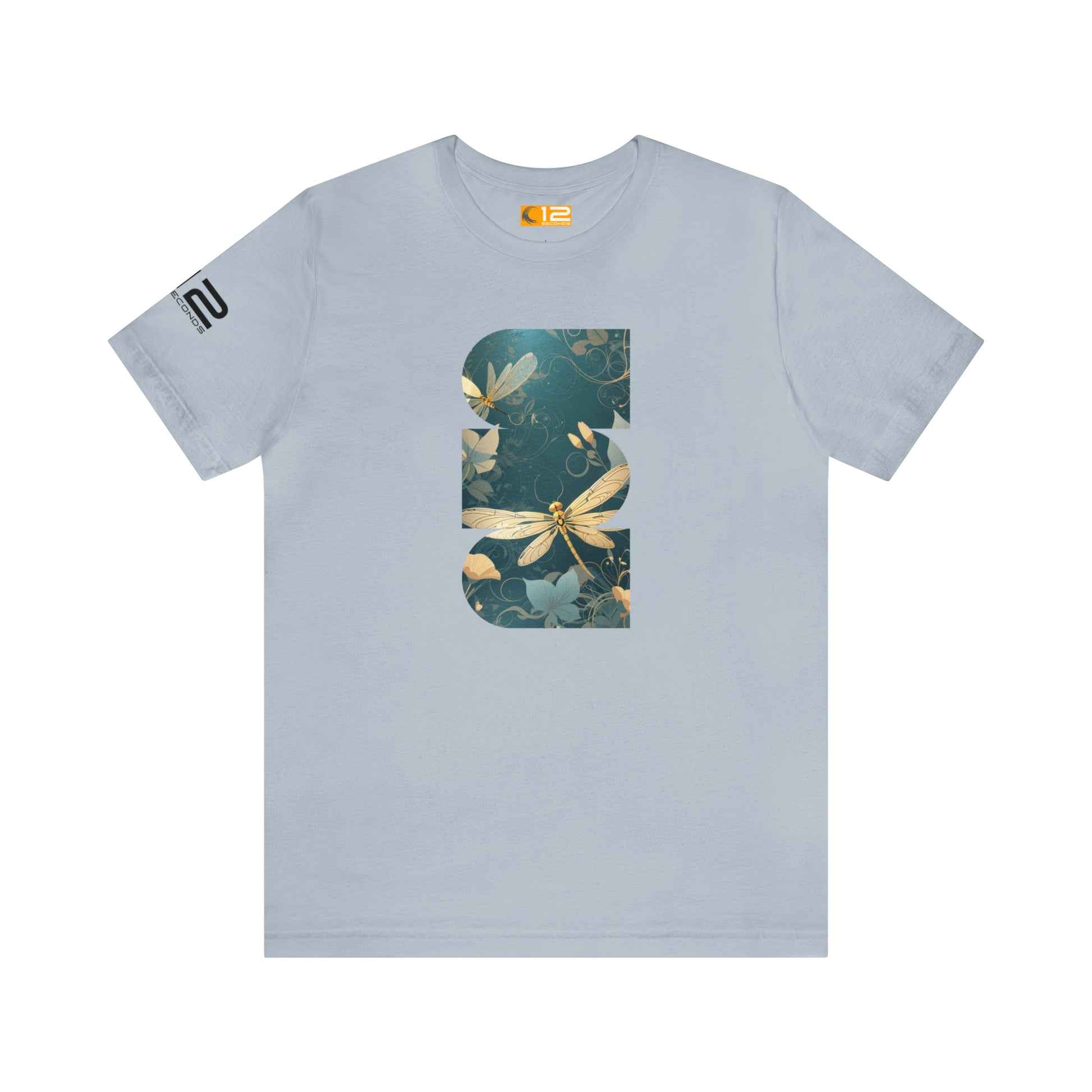 Jersey Short Sleeve Tee - DRAGONFLY UTOPIA - 12 SECONDS APPAREL