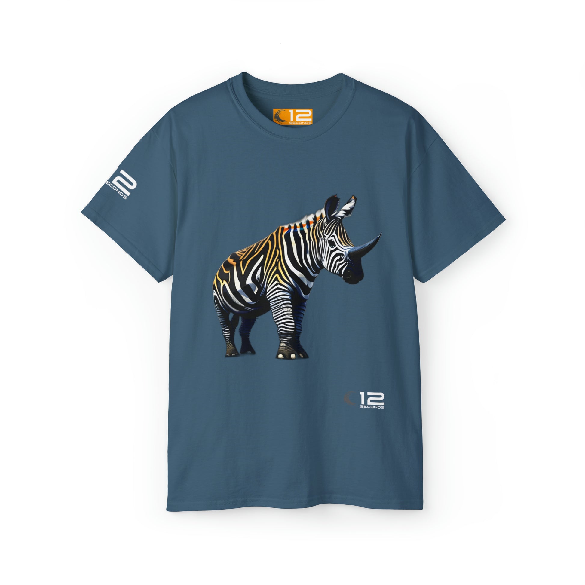 Unisex Ultra Cotton Tee - RHINO KWAGGA - 12 SECONDS APPAREL