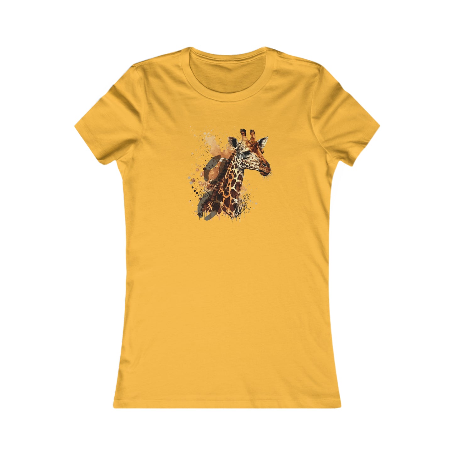 Women's Favorite Tee - GIRAFFE - 12 SECONDS APPAREL