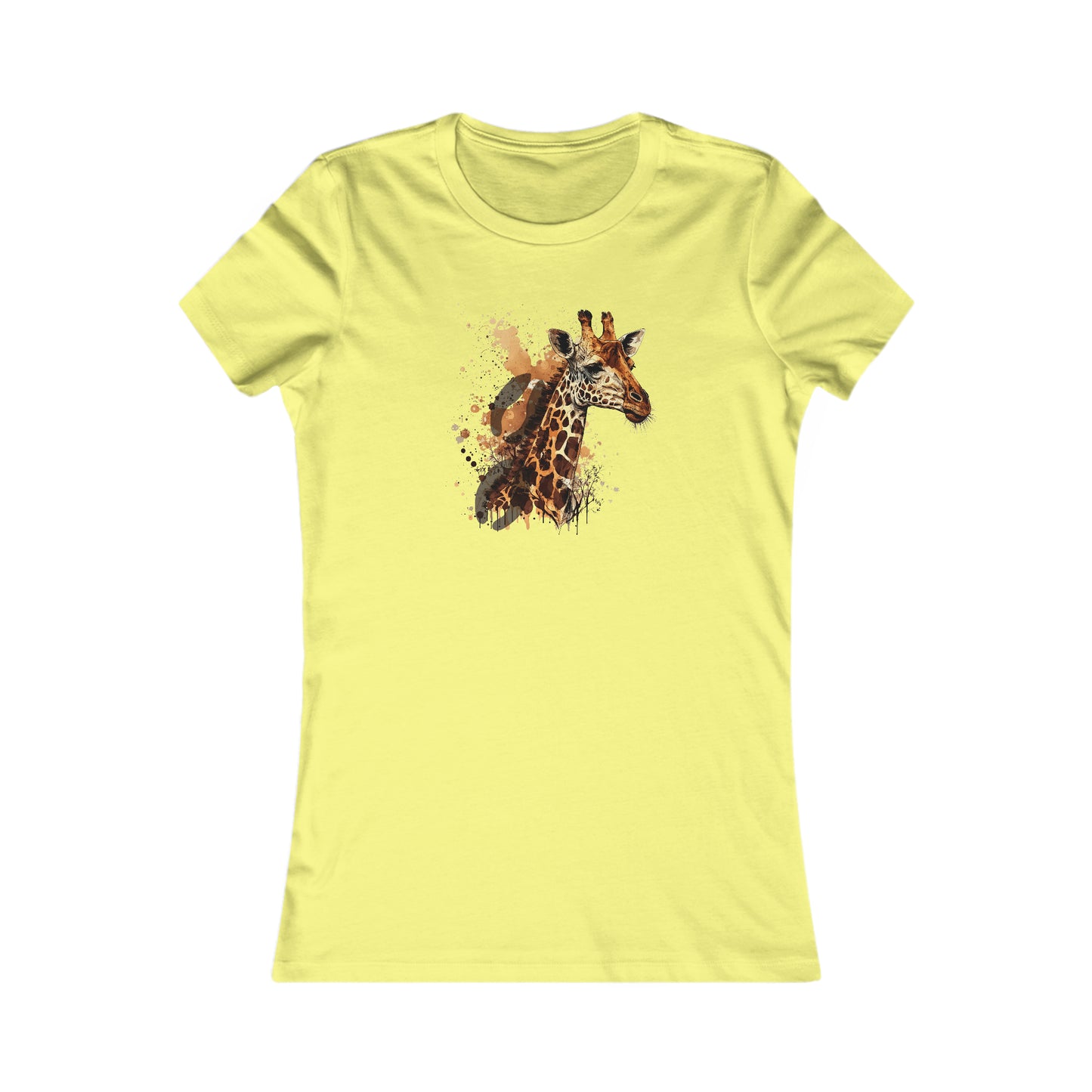 Women's Favorite Tee - GIRAFFE - 12 SECONDS APPAREL