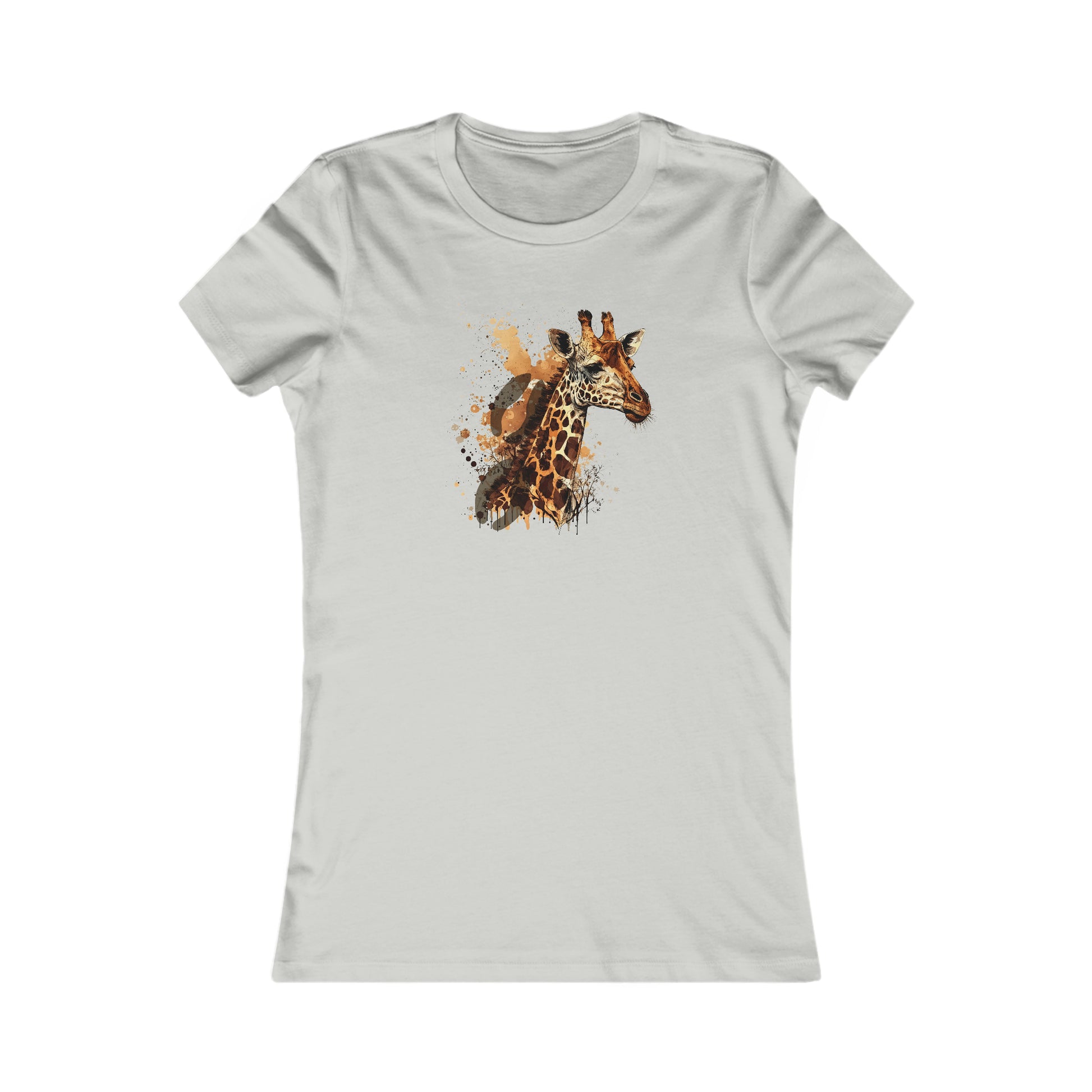 Women's Favorite Tee - GIRAFFE - 12 SECONDS APPAREL