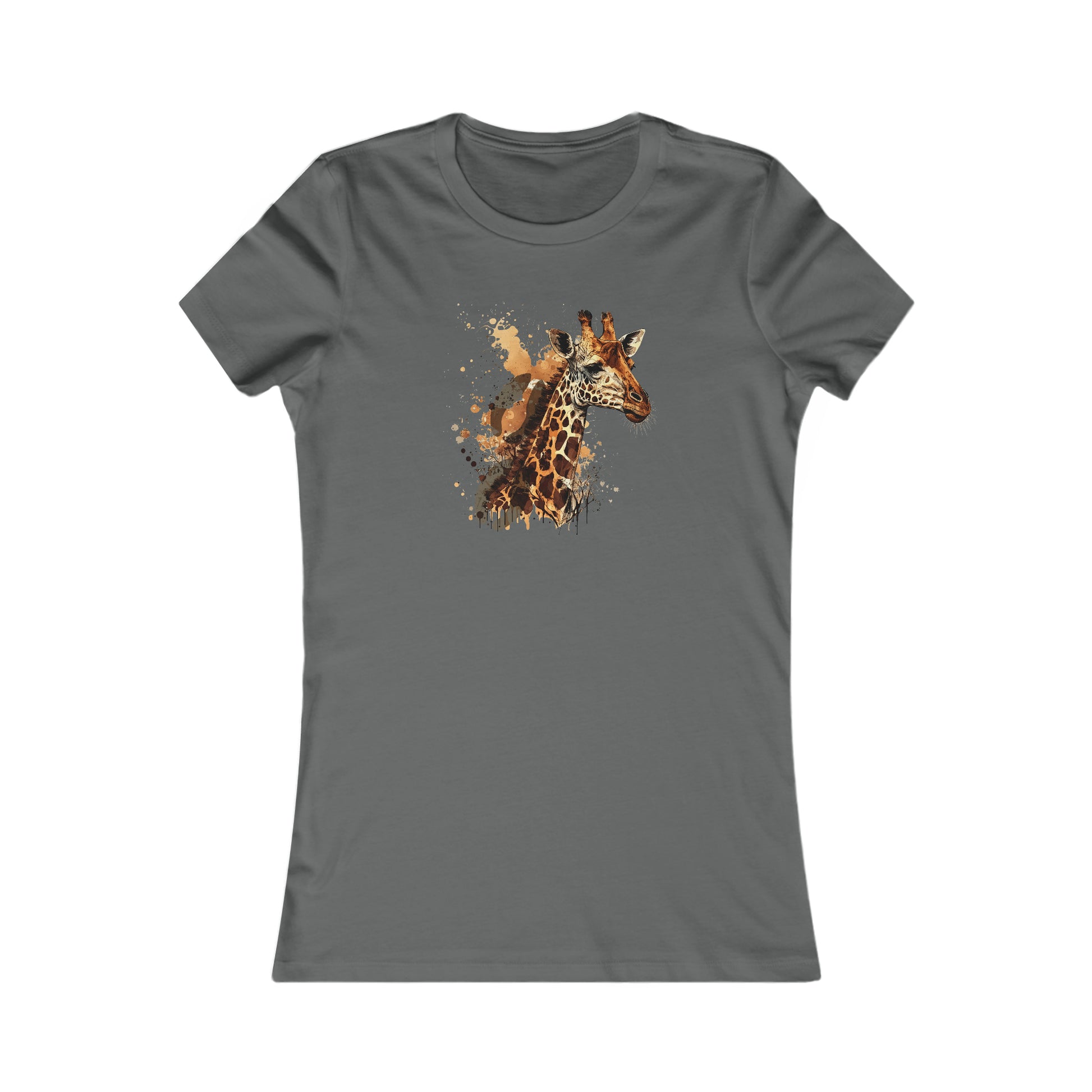 Women's Favorite Tee - GIRAFFE - 12 SECONDS APPAREL