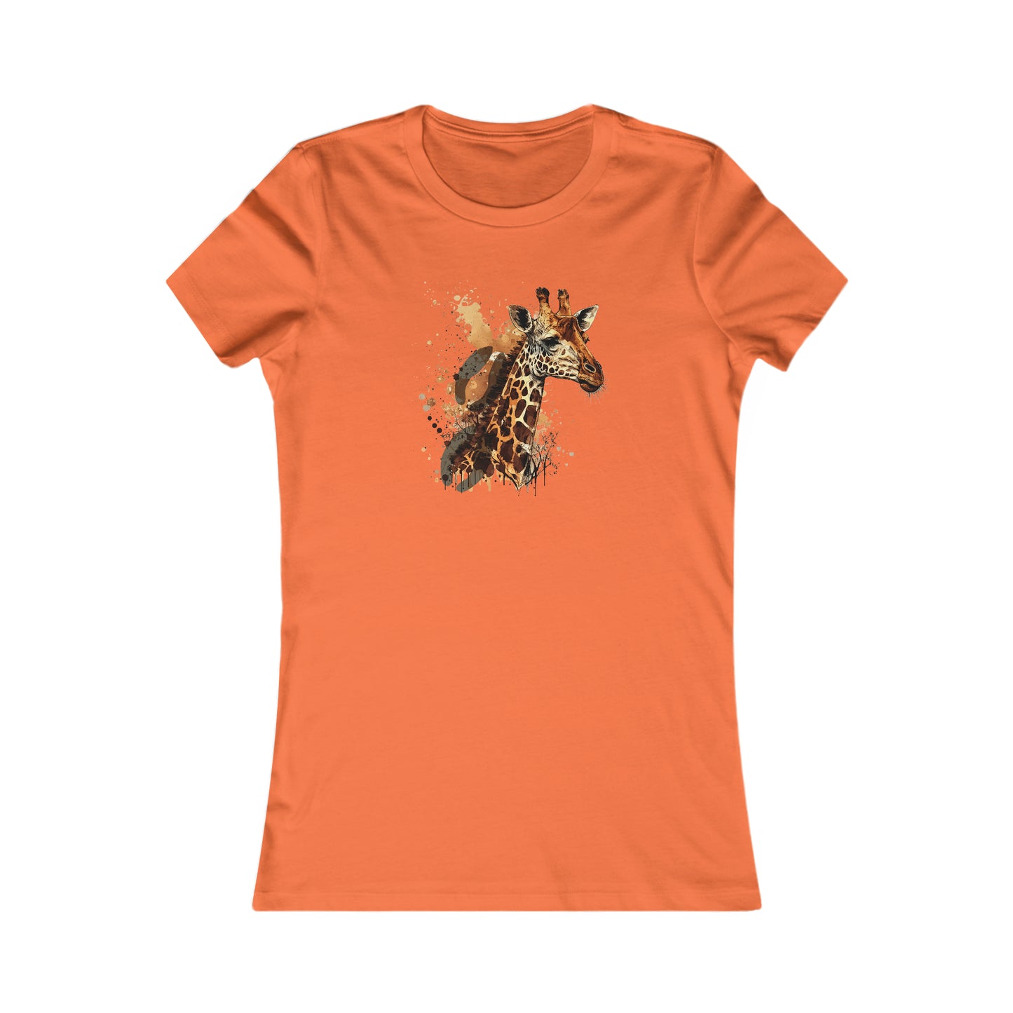 Women's Favorite Tee - GIRAFFE - 12 SECONDS APPAREL