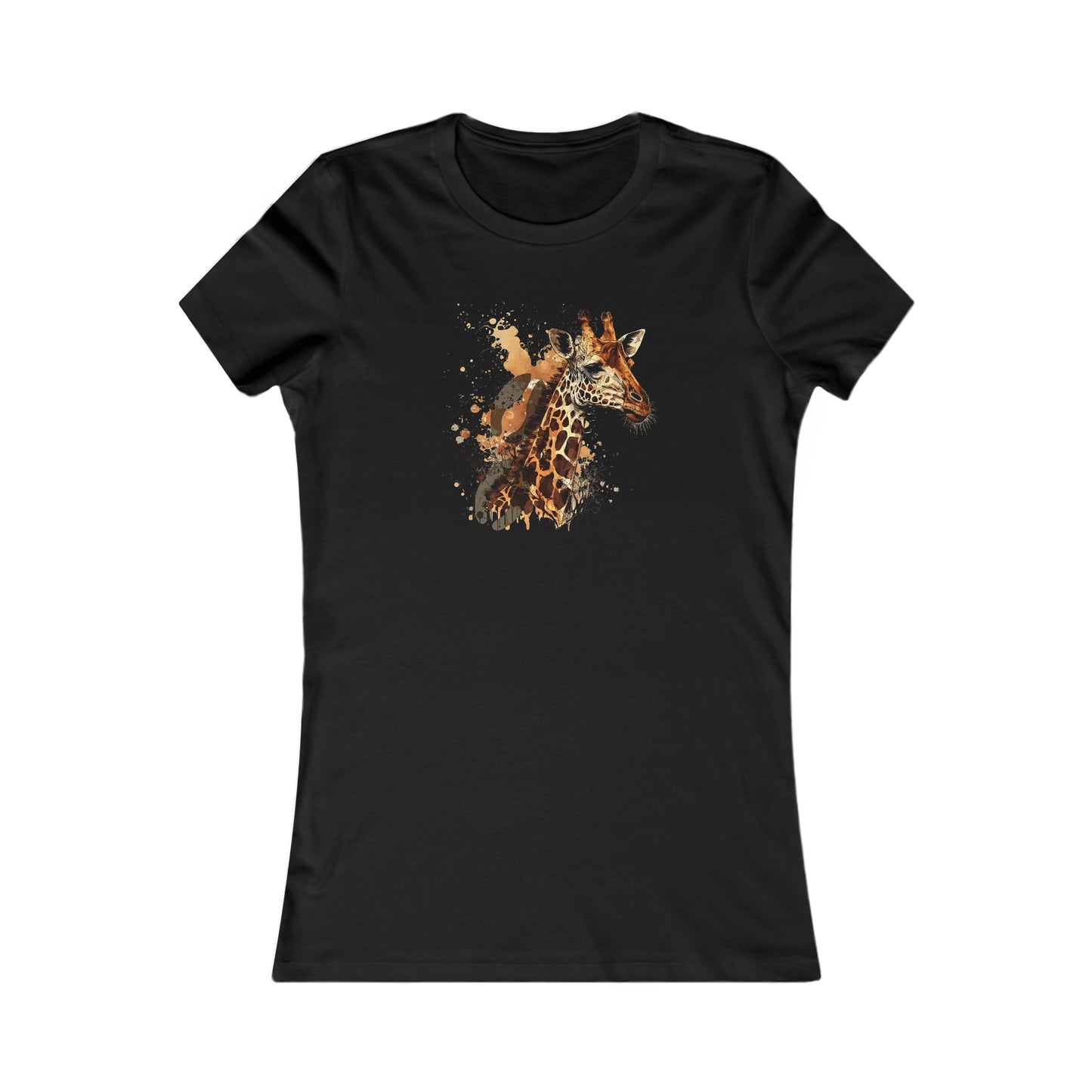 Women's Favorite Tee - GIRAFFE - 12 SECONDS APPAREL