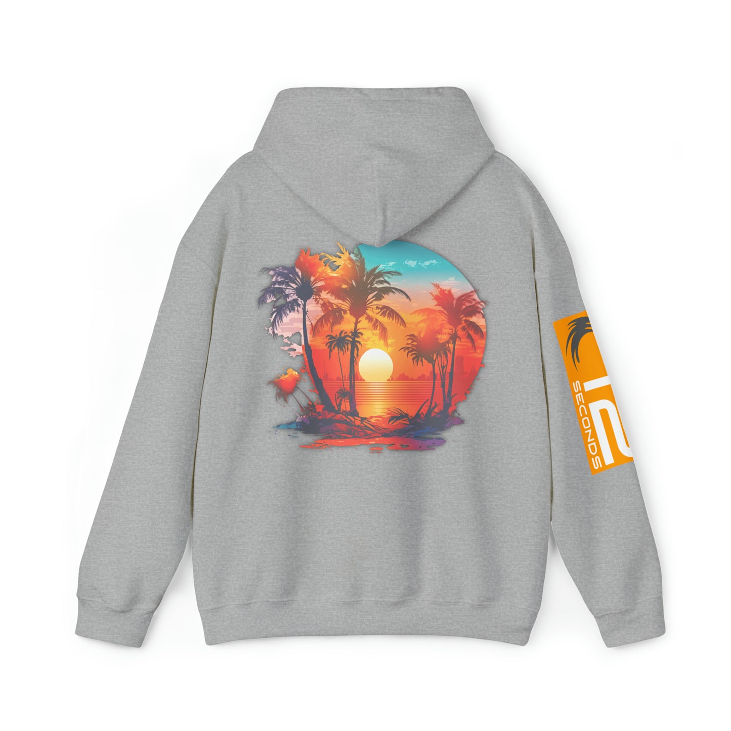 Unisex Heavy Blend™ Hooded Sweatshirt - SUNSET - 12 SECONDS APPAREL