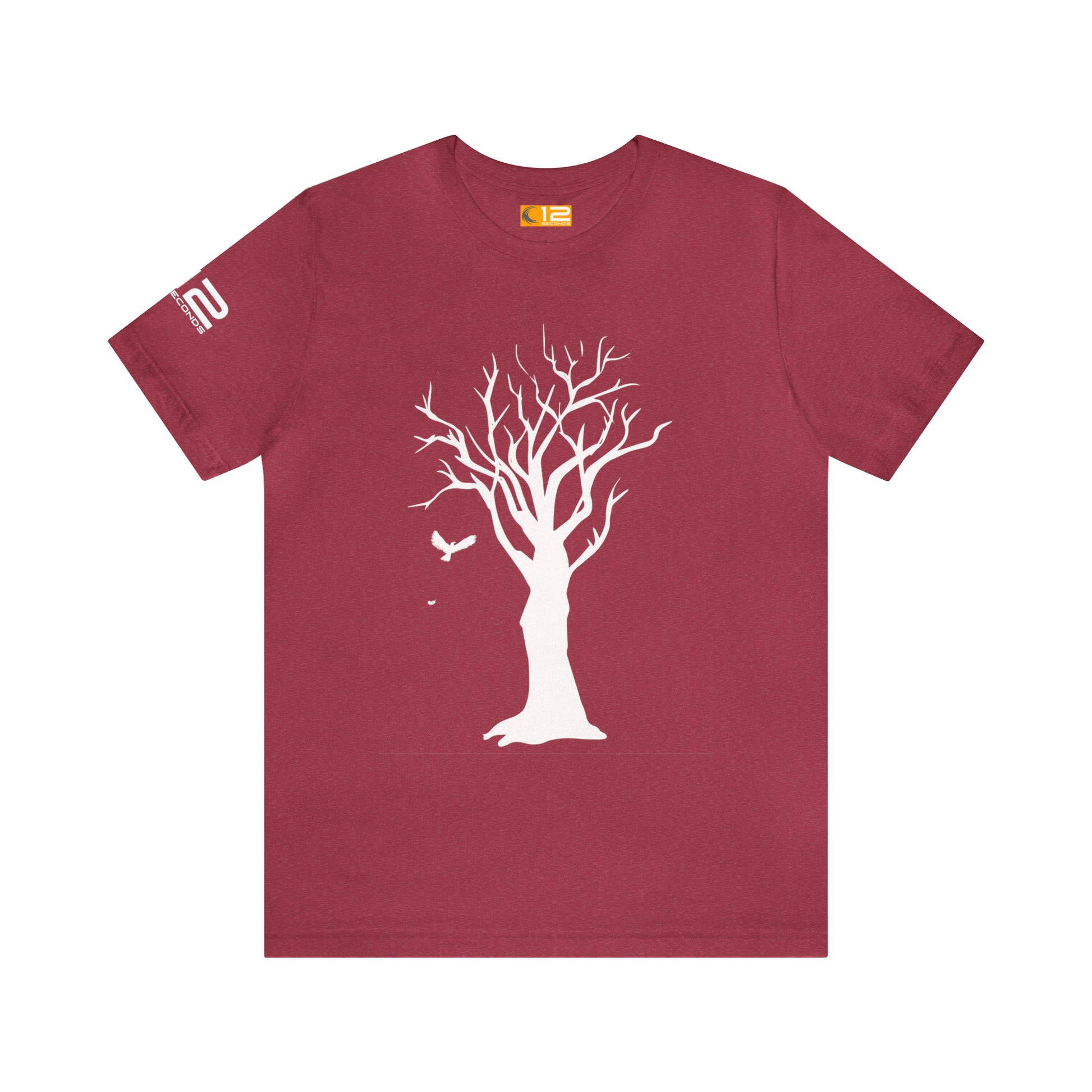 Unisex Jersey Short Sleeve Tee - TREE SILHOUETTE - 12 SECONDS APPAREL