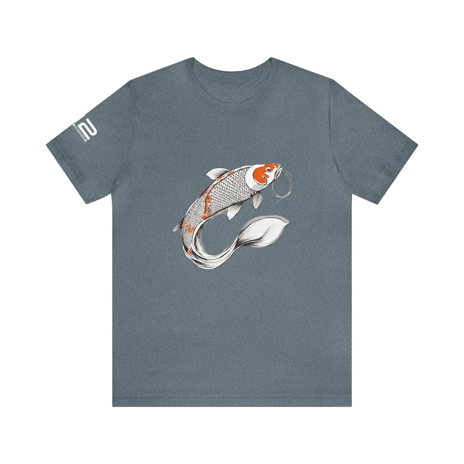 Unisex Jersey Short Sleeve Tee - KOI - 12 SECONDS APPAREL