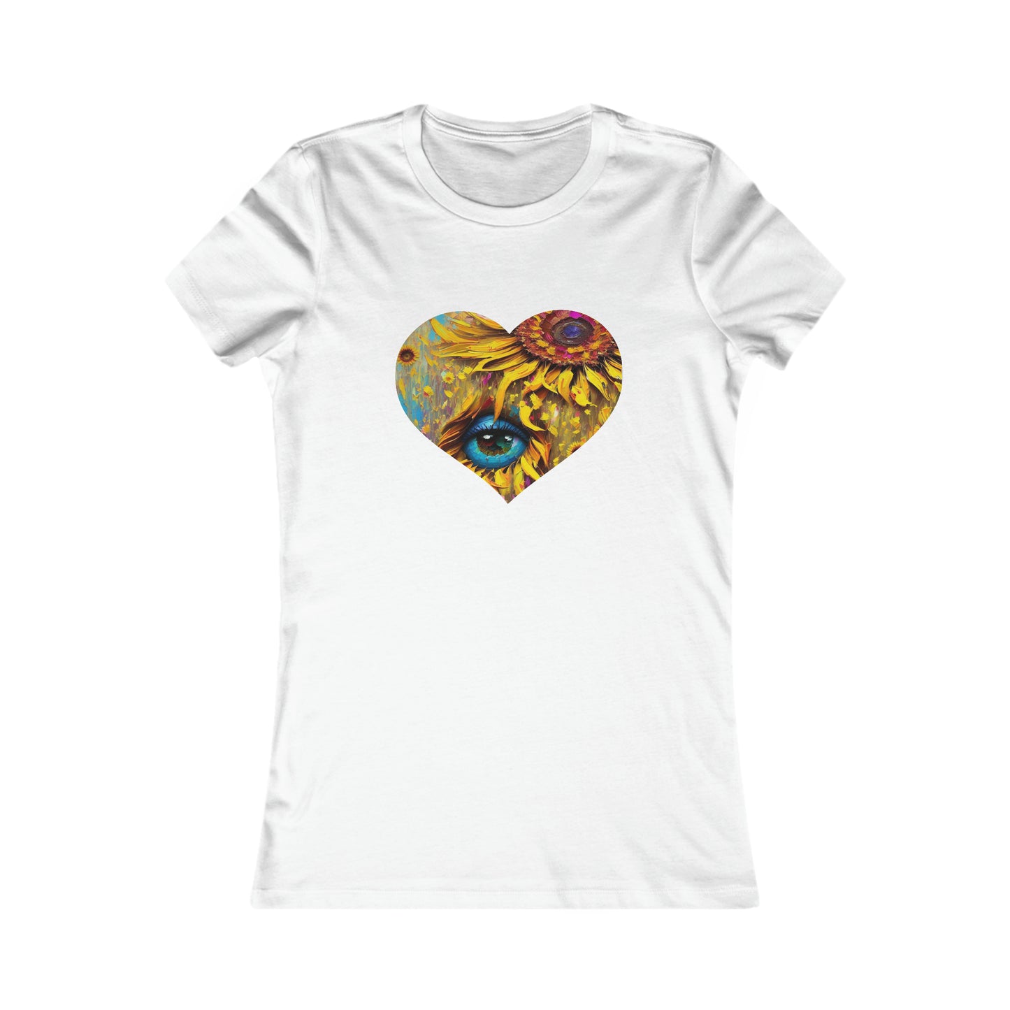 Women's Favorite Tee - SUNFLOWER LOVE - 12 SECONDS APPAREL