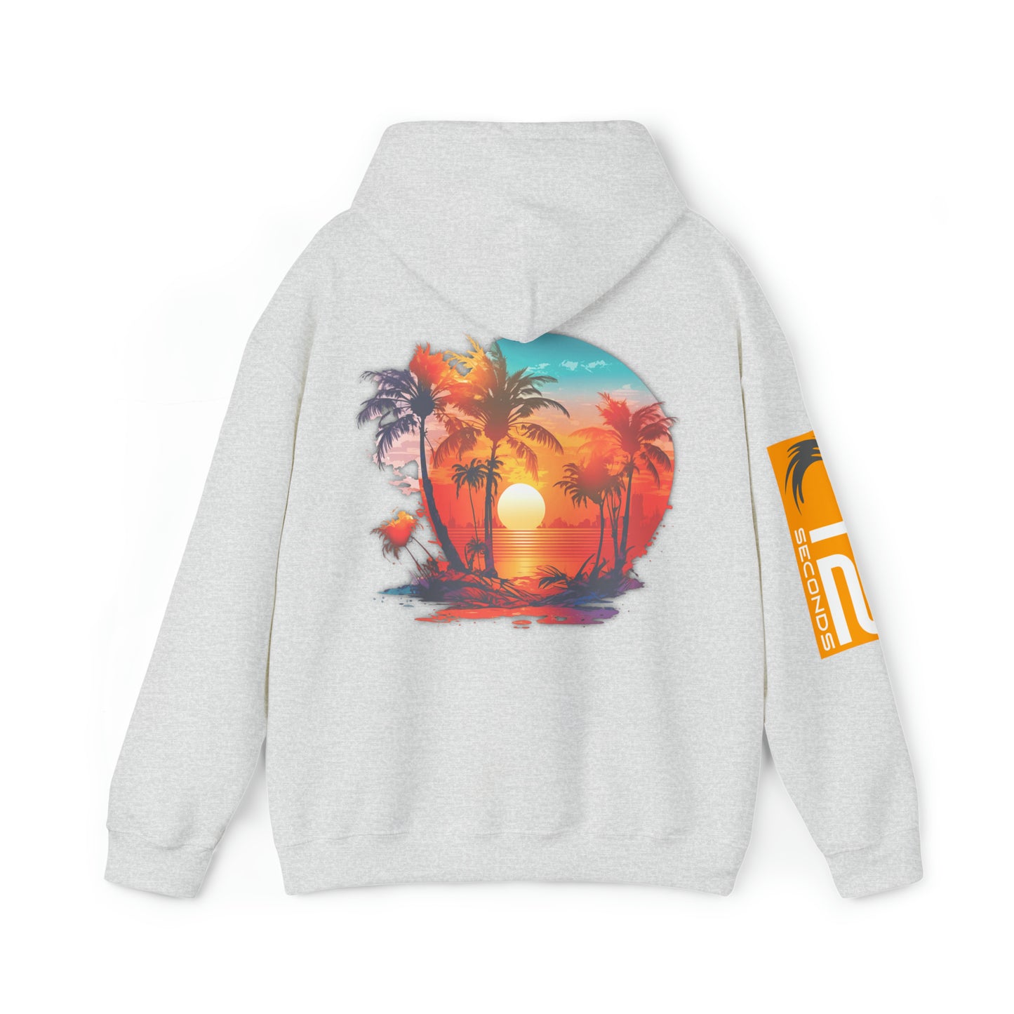 Unisex Heavy Blend™ Hooded Sweatshirt - SUNSET - 12 SECONDS APPAREL