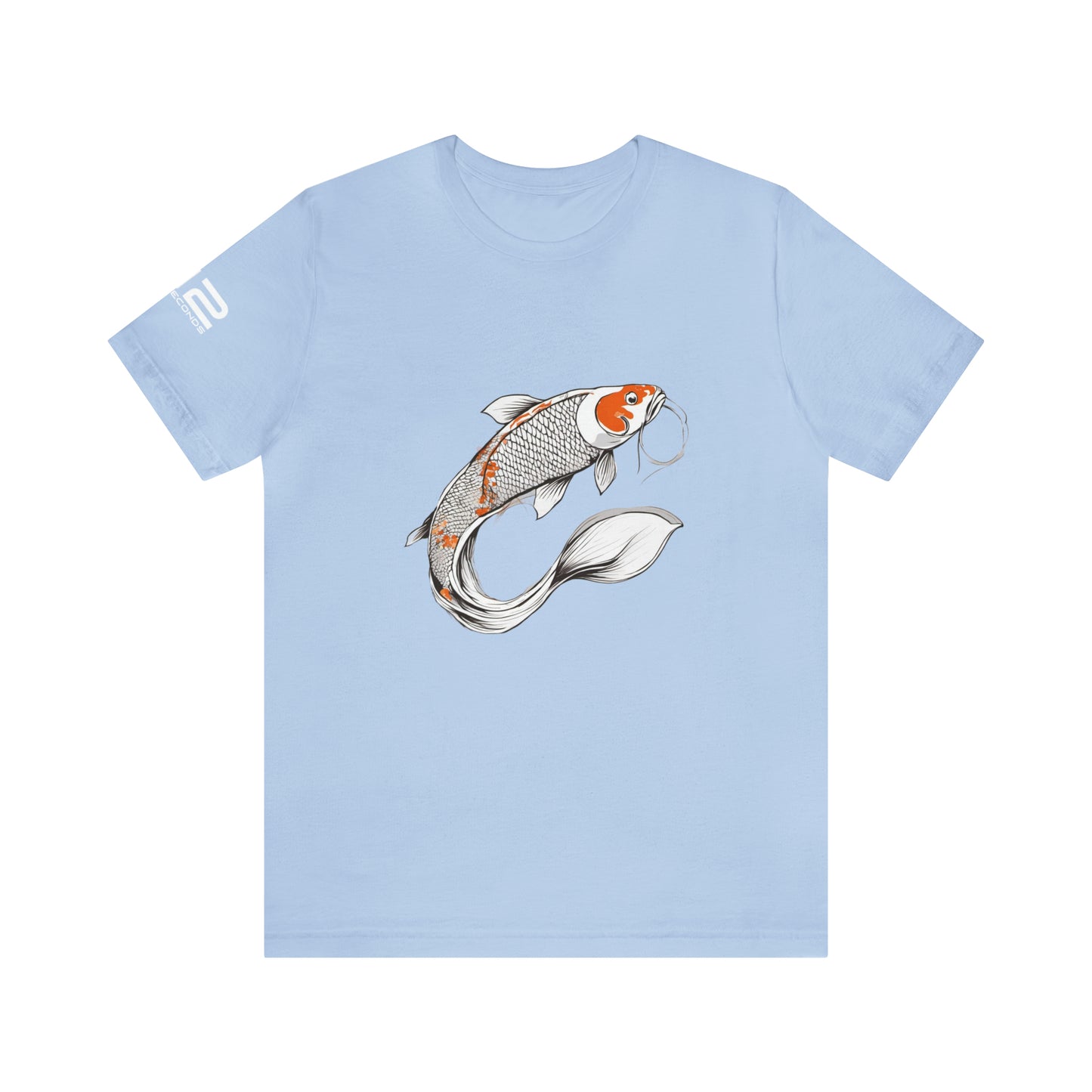 Unisex Jersey Short Sleeve Tee - KOI - 12 SECONDS APPAREL