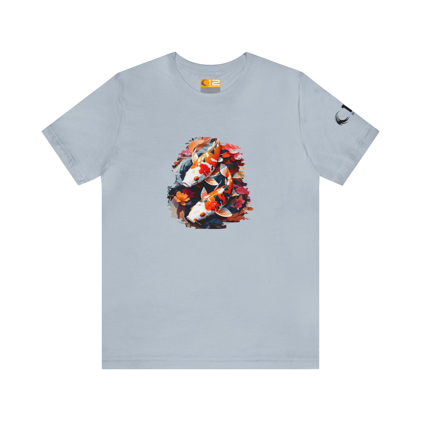 Jersey Short Sleeve Tee - FLORAL KOI - 12 SECONDS APPAREL