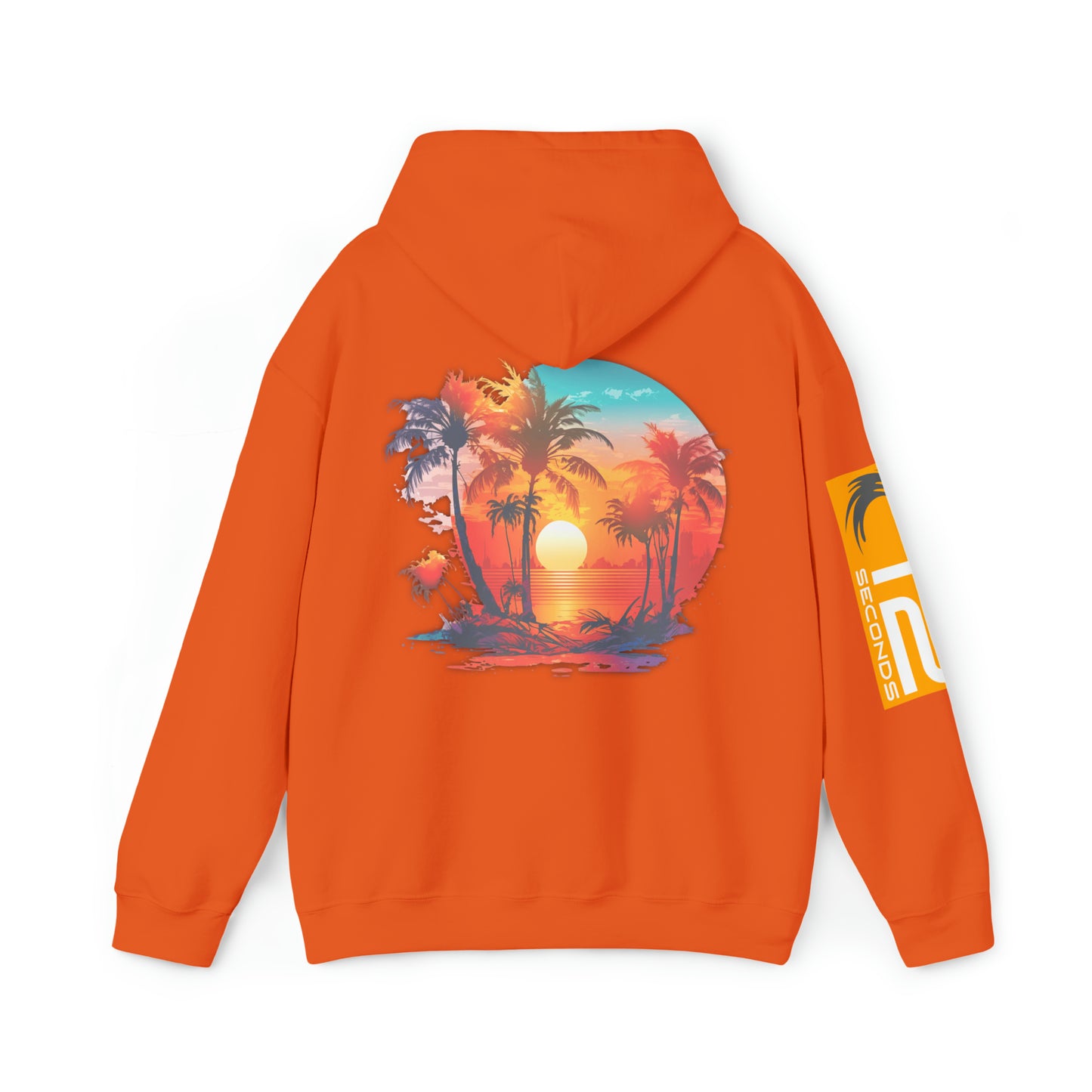 Unisex Heavy Blend™ Hooded Sweatshirt - SUNSET - 12 SECONDS APPAREL