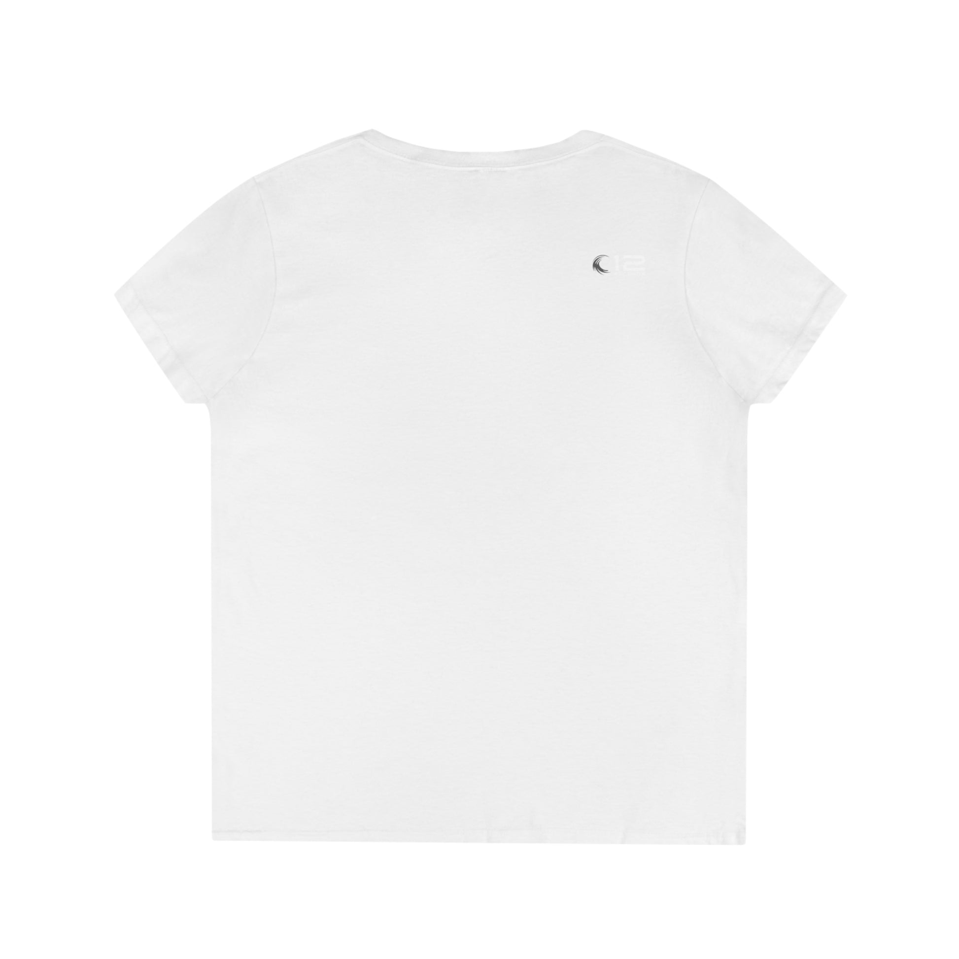 Ladies' V-Neck T-Shirt - KEEP IT LIGHT - 12 SECONDS APPAREL