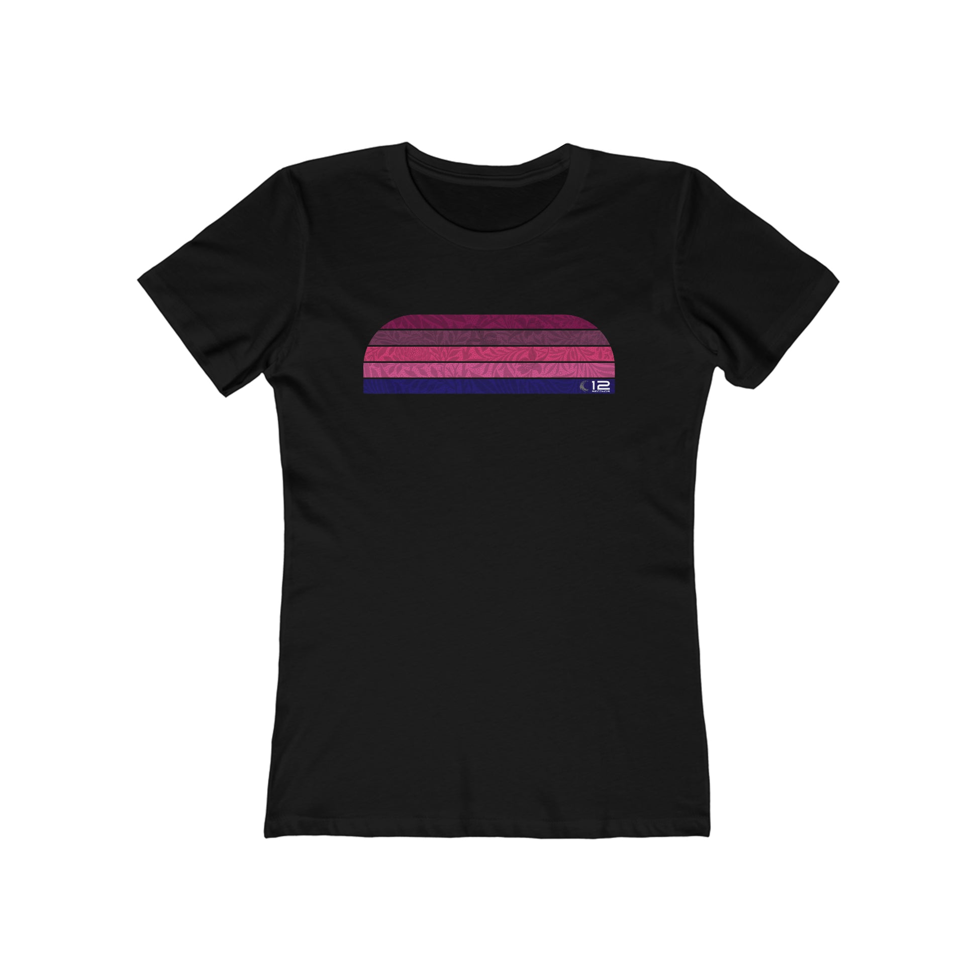 Women's The Boyfriend Tee - SUNSET LILAC WINE - 12 SECONDS APPAREL